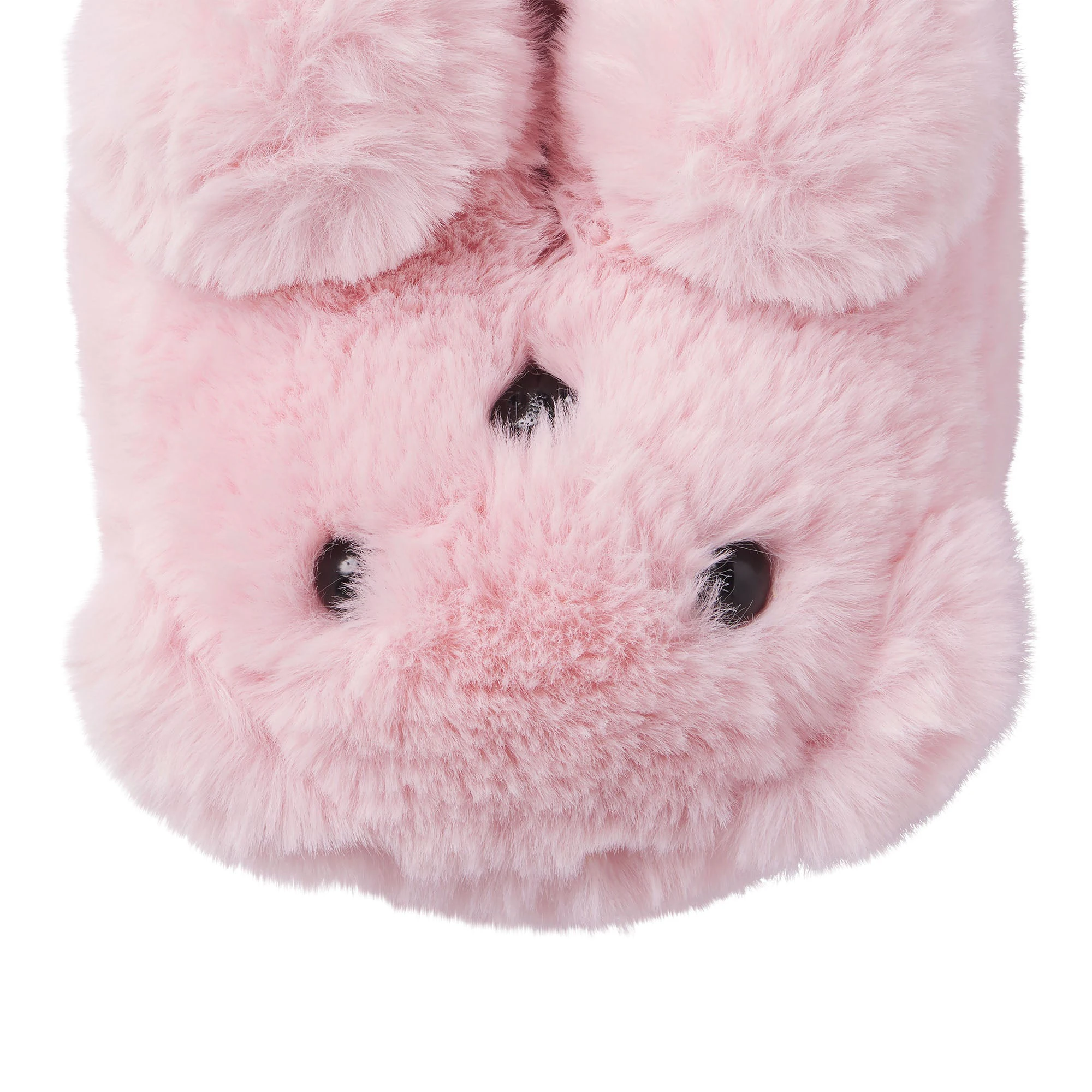 TEDDY BEAR SLIPPER | BARELY PINK ADDITIONAL FABRIC DETAILS