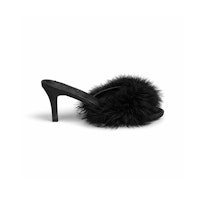FEATHER KITTEN HEEL
