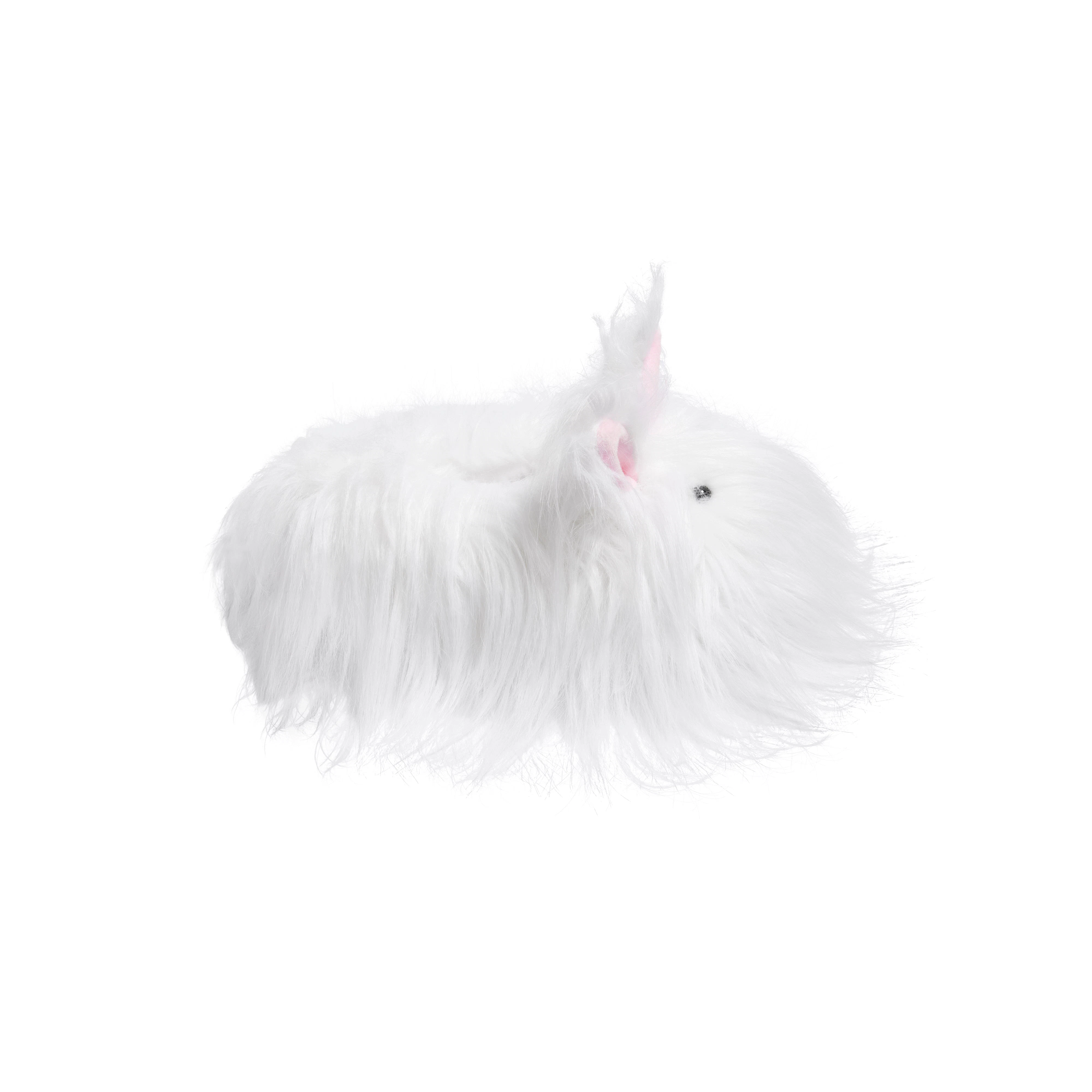 PLUSH BUNNY SLIPPER | MARBLE ADDITIONAL FABRIC DETAILS