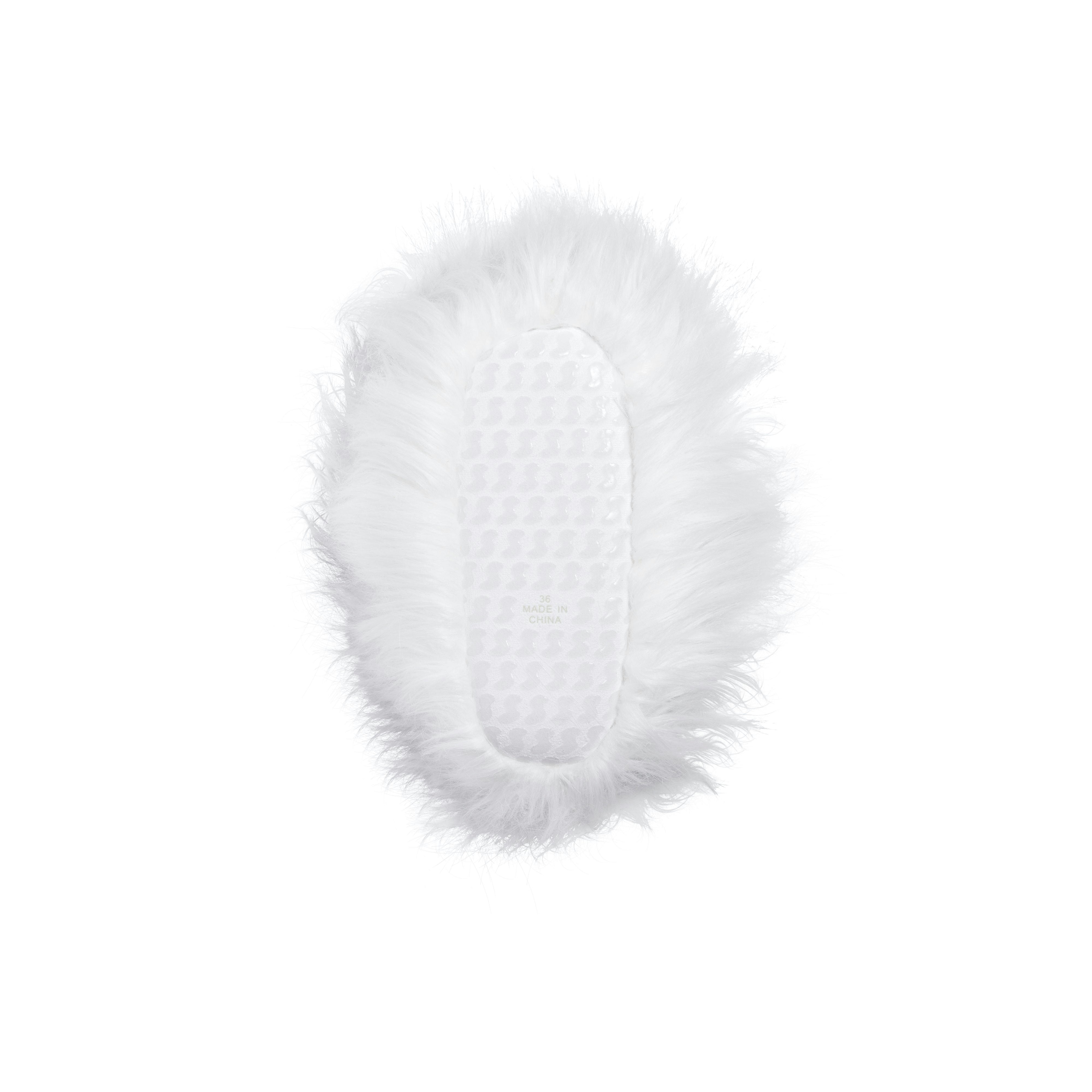 PLUSH BUNNY SLIPPER | MARBLE ADDITIONAL FABRIC DETAILS