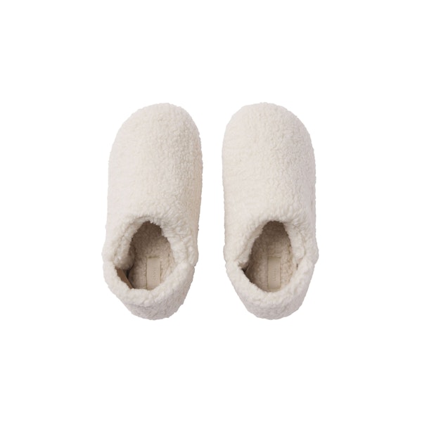 SHERPA CONVERTIBLE SLIPPER | ECRU | FOCUS: 0.0, 1.0, 0.9