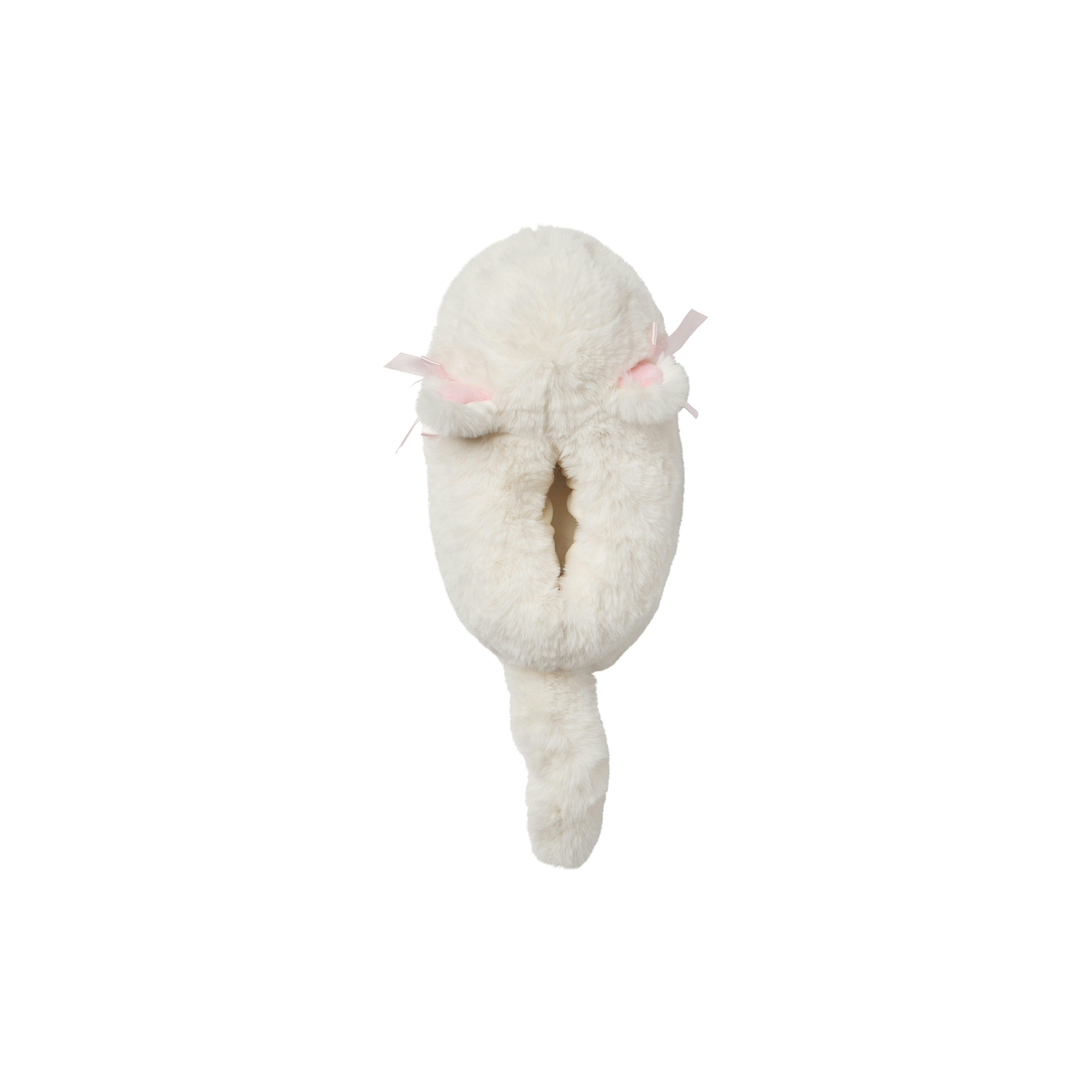 KITTEN SLIPPER | MARBLE FLAT ON A WHITE BACKGROUND | FLT
