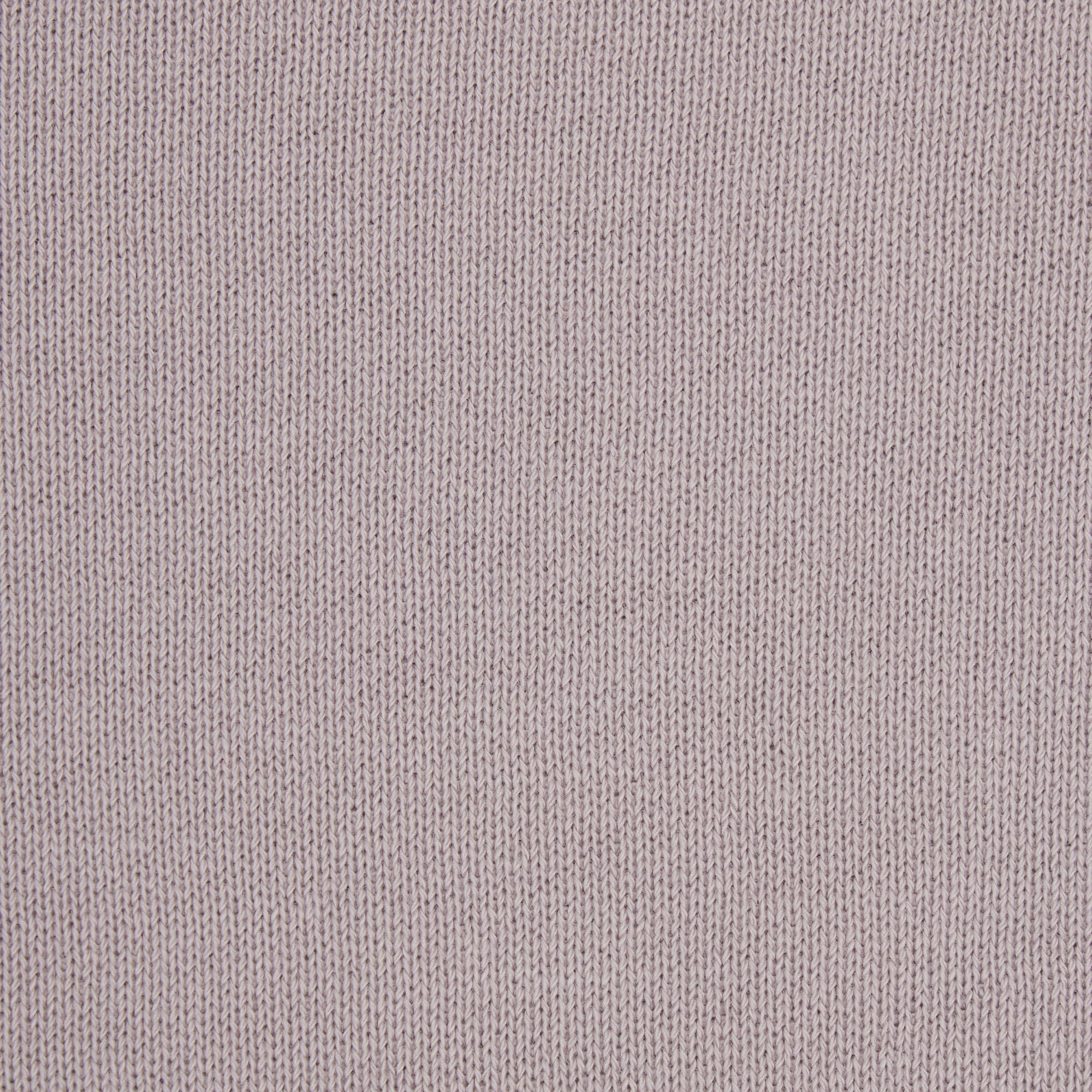 FRENCH TERRY SHRUNKEN HALF ZIP | OYSTER ADDITIONAL FABRIC DETAILS