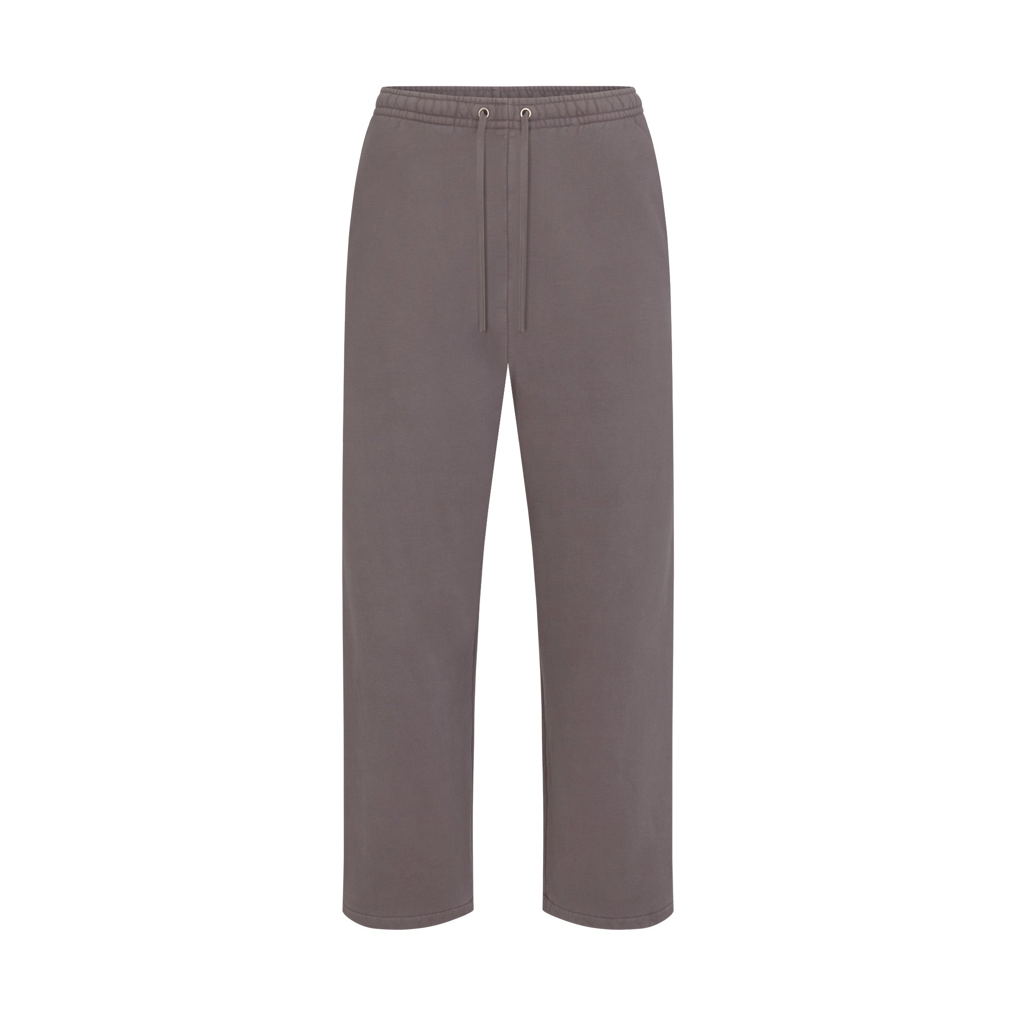 HEAVYWEIGHT FLEECE MENS STRAIGHT LEG PANT | STERLING & LAYS FLAT ON A WHITE BACKGROUND | FLT