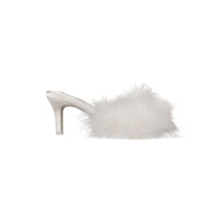 FEATHER KITTEN HEEL