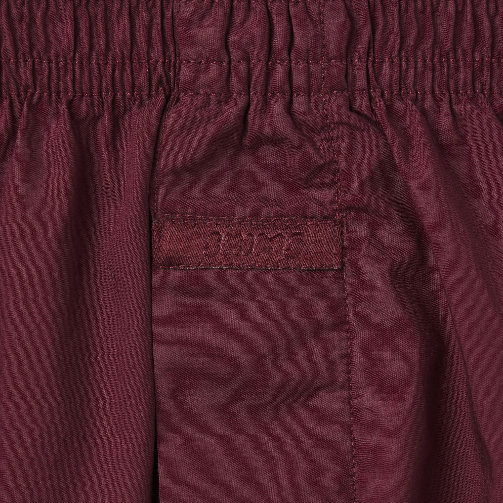 COTTON POPLIN MENS BOXER 3-PACK | ECRU FAIR ISLE MULTI FLAT ON A WHITE BACKGROUND ADDITIONAL FABRIC DETAILS