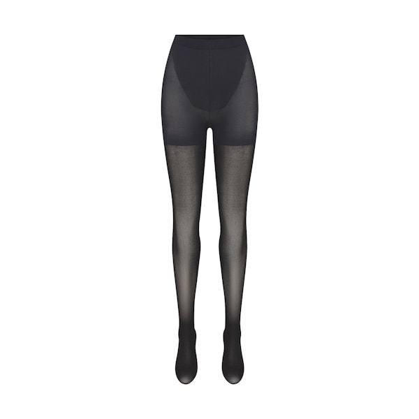 HOSIERY SHAPING TIGHTS | ONYX (HOSIERY) FLAT ON A WHITE BACKGROUND | FLT