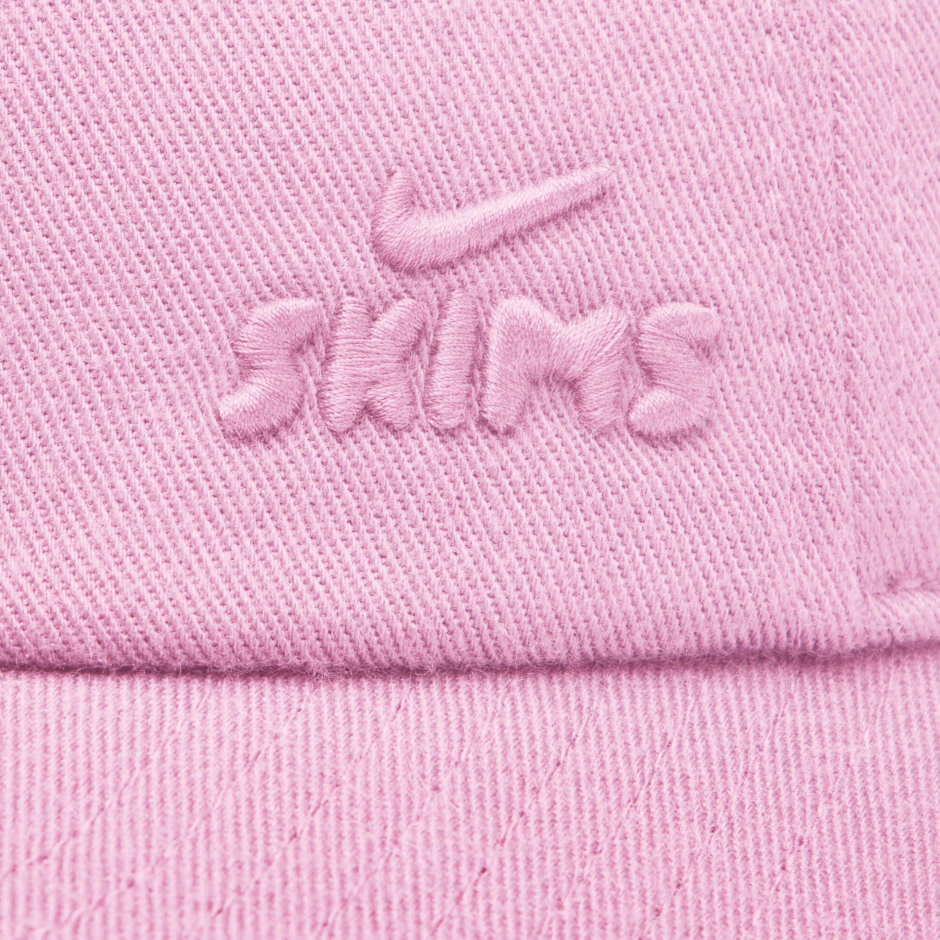 NikeSKIMS ACCESSORIES CLUB CAP | LIGHT FLAMINGOON A MODEL VIEW @ | FOCUS: 0.0, 1.0, 0.9