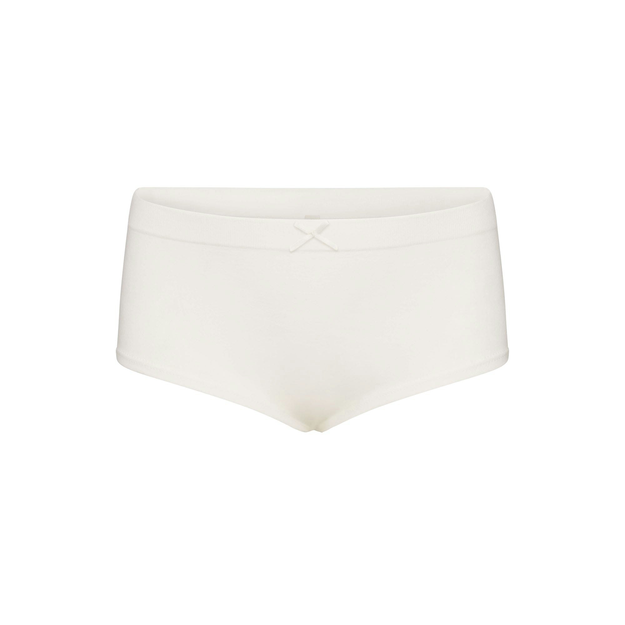 COTTON SEAMLESS GIRLS BRIEF 6-PACK | BALLET WIND MULTI FLAT ON A WHITE BACKGROUND