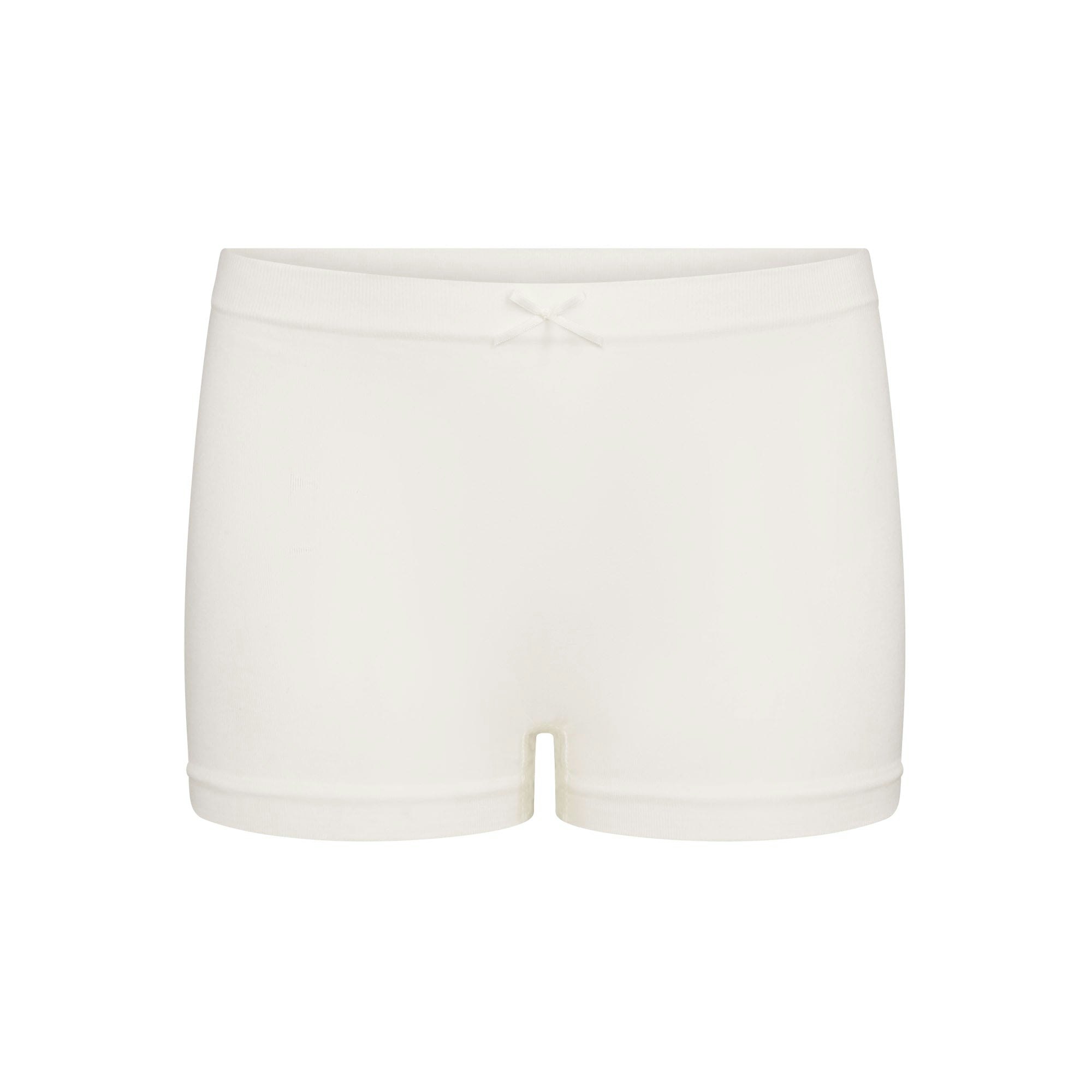 COTTON SEAMLESS GIRLS BOY SHORT 3-PACK | BALLET STONE MULTI FLAT ON A WHITE BACKGROUND