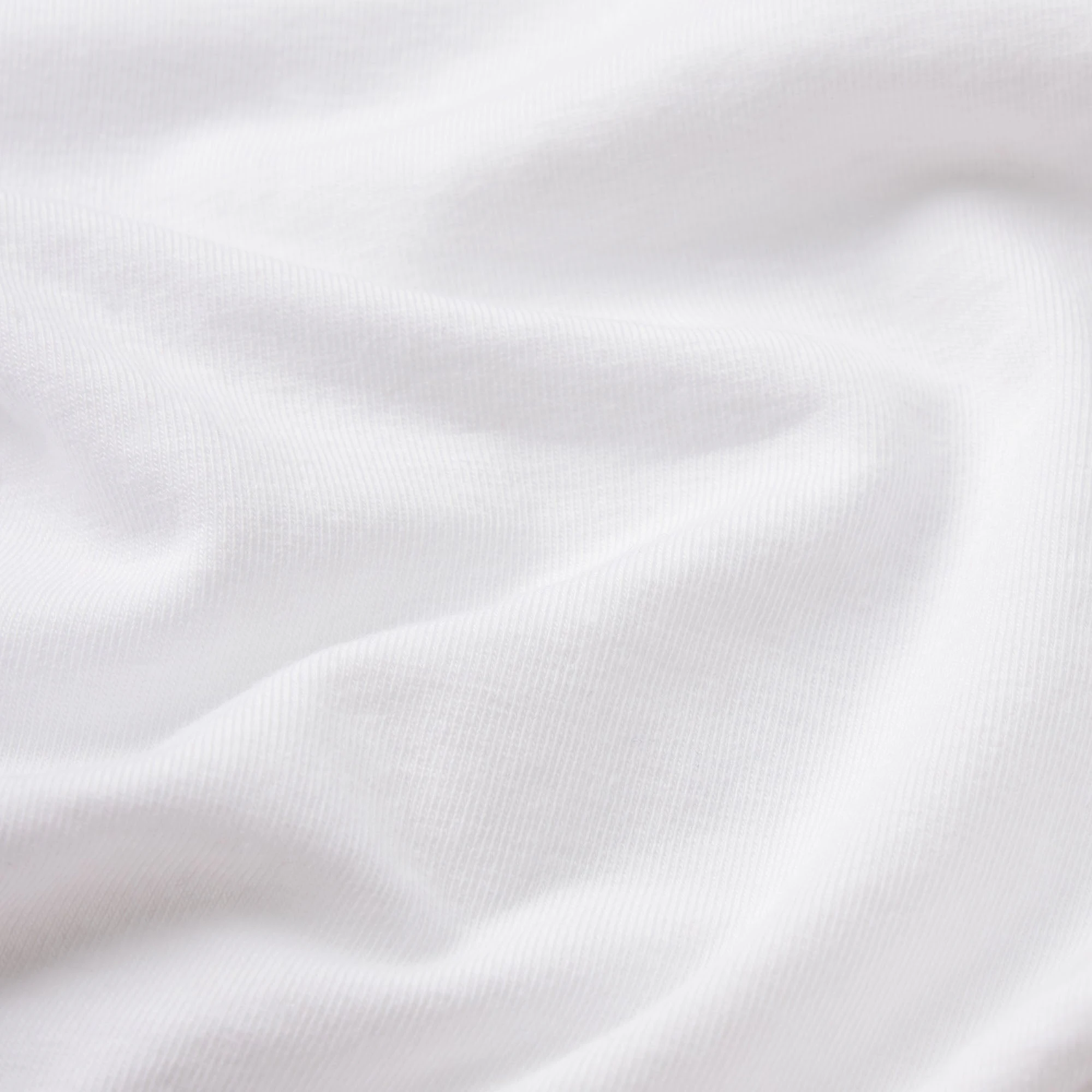 LIGHTWEIGHT COTTON LOGO PICOT STRING BIKINI | SNOW ADDITIONAL FABRIC DETAILS