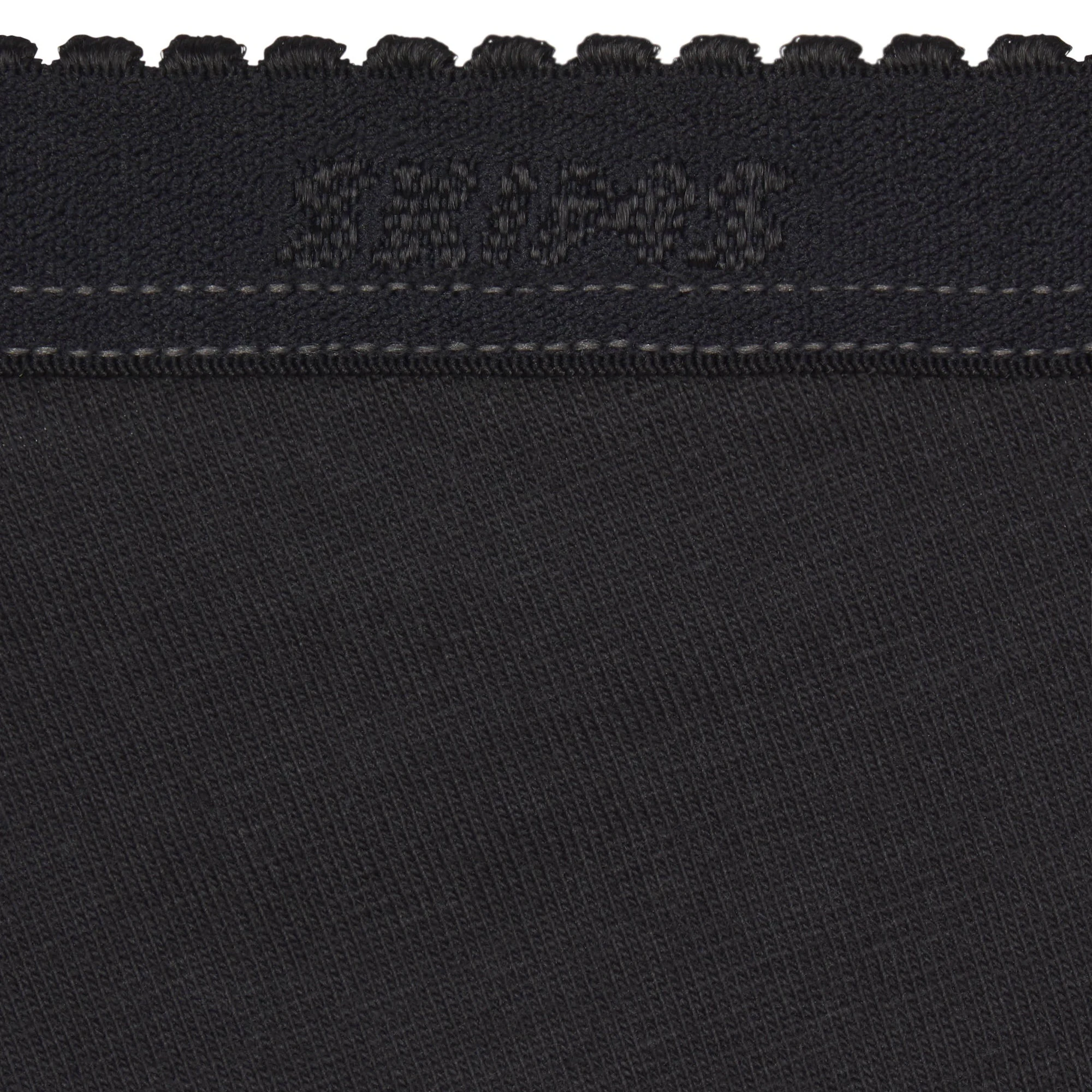 LIGHTWEIGHT COTTON PICOT LOGO HIPSTER | SOOT ADDITIONAL FABRIC DETAILS
