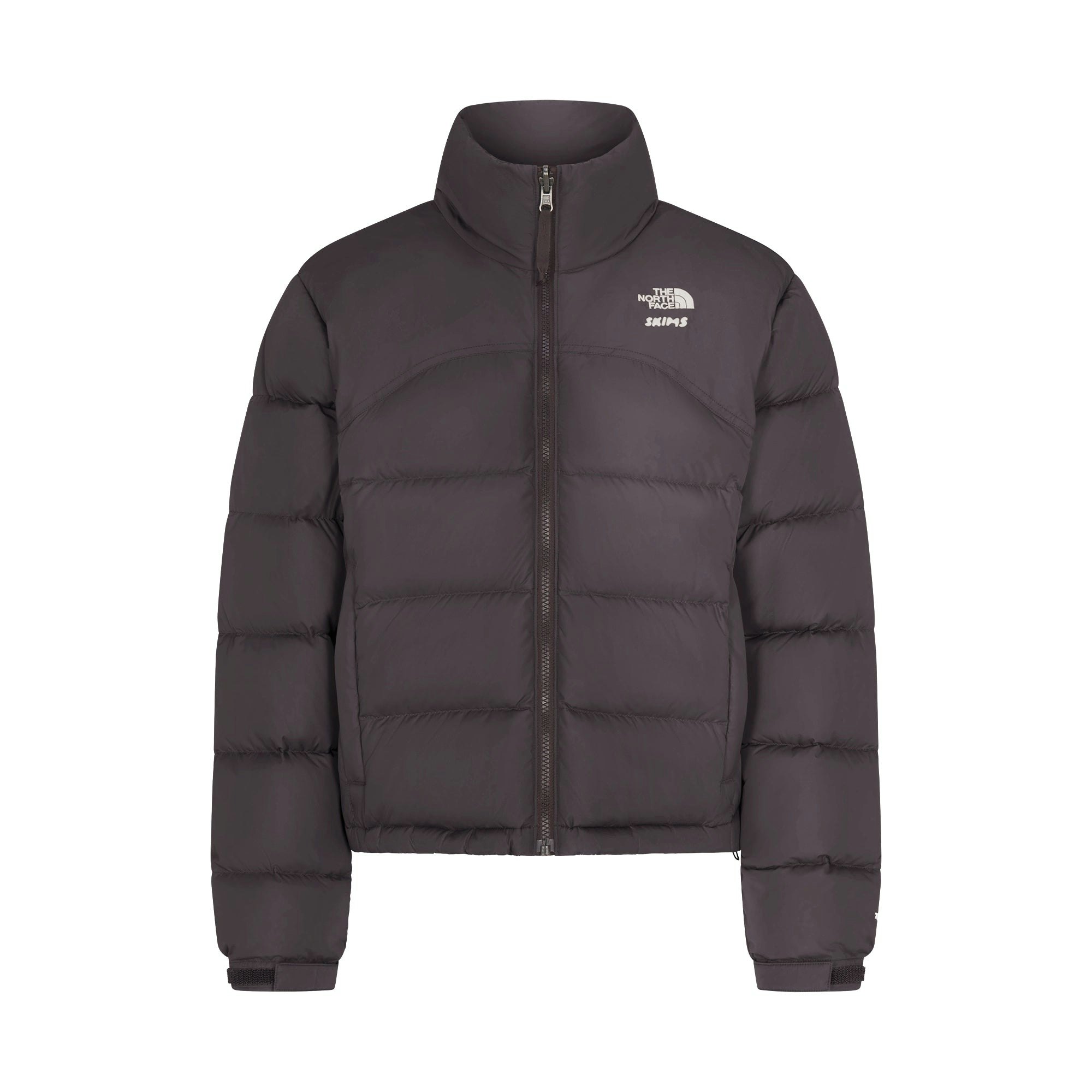 THE NORTH FACE X SKIMS 2000 RETRO NUPTSE JACKET | PHOENIX FLAT ON A WHITE BACKGROUND | FLT