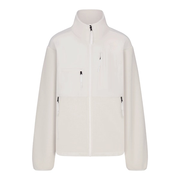 THE NORTH FACE X SKIMS 1995 DENALI FLEECE JACKET | BONE FLAT ON A WHITE BACKGROUND | FLT