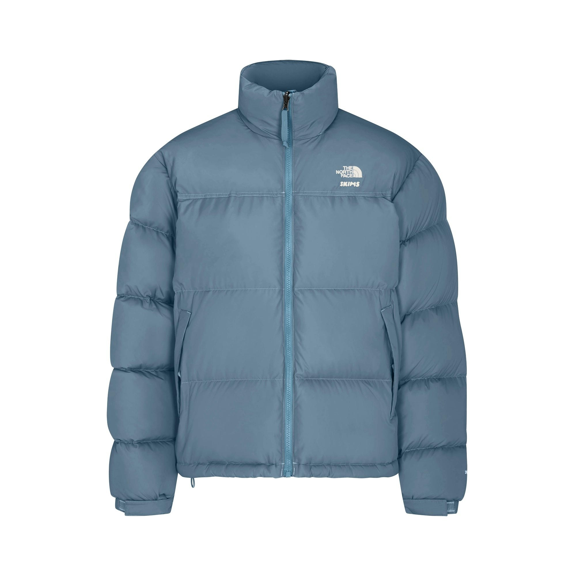 THE NORTH FACE X SKIMS 1996 NUPTSE JACKET | KYANITE FLAT ON A WHITE BACKGROUND | FLT