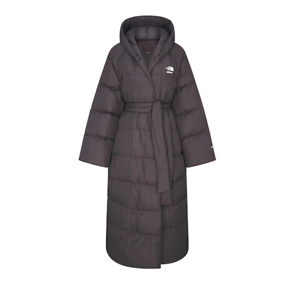 THE NORTH FACE X SKIMS NUPTSE WRAP PARKA | PHOENIX FLAT ON A WHITE BACKGROUND | FLT