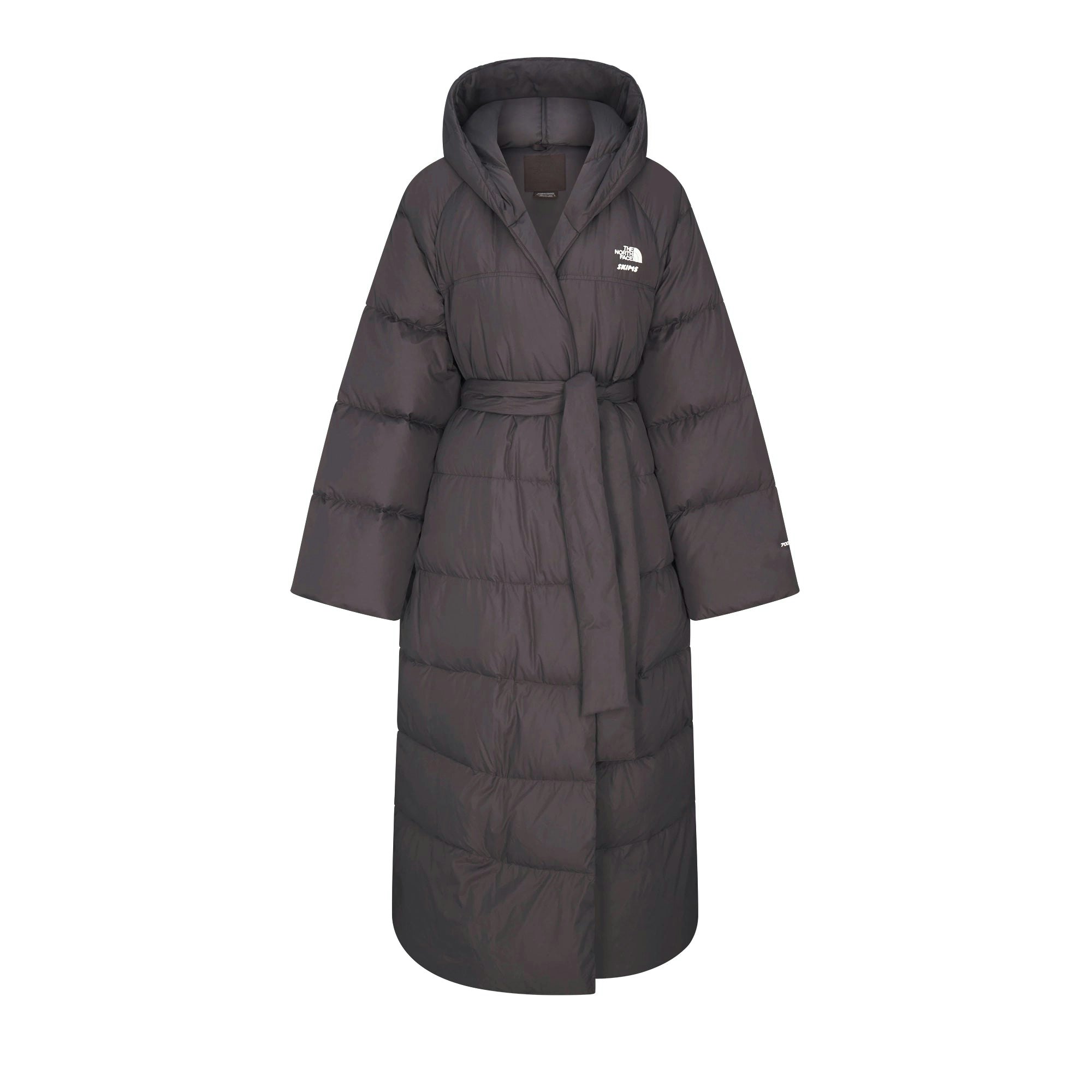 THE NORTH FACE X SKIMS NUPTSE WRAP PARKA | PHOENIX FLAT ON A WHITE BACKGROUND | FLT