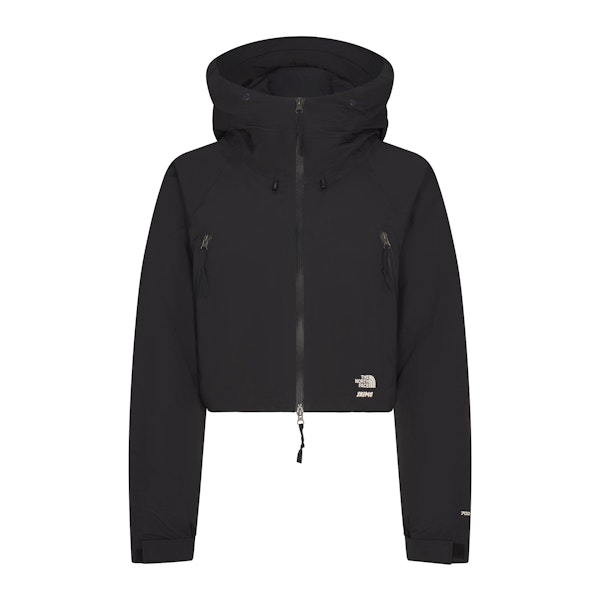 THE NORTH FACE X SKIMS INSULATED SHELL JACKET | ONYX FLAT ON A WHITE BACKGROUND | FLT