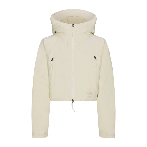 THE NORTH FACE X SKIMS INSULATED SHELL JACKET | BONE FLAT ON A WHITE BACKGROUND | FLT