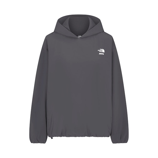THE NORTH FACE X SKIMS VENTRIX HOODIE | GUNMETAL FLAT ON A WHITE BACKGROUND | FLT