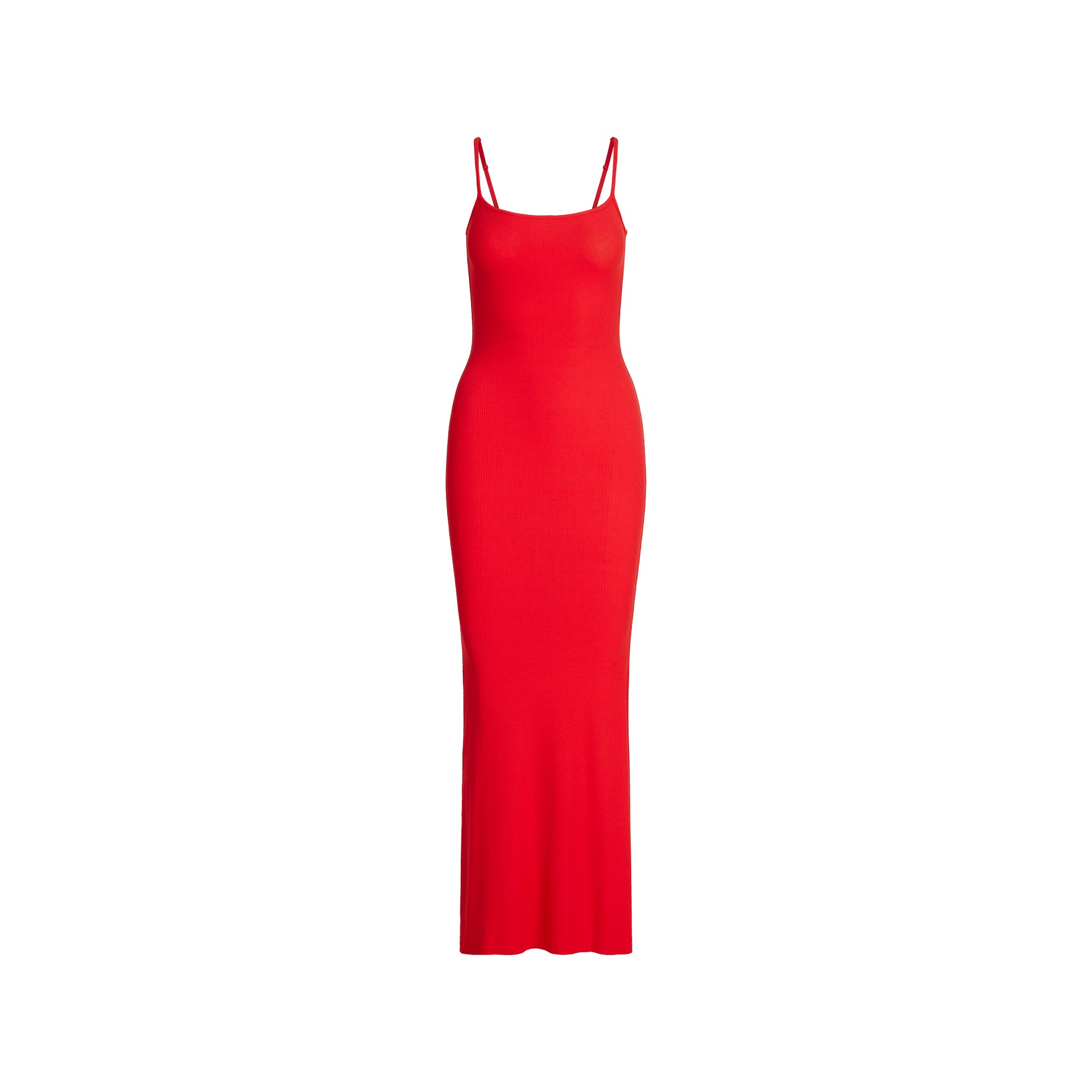 SOFT LOUNGE PETITE LONG SLIP DRESS | CHERRY | SKIMS