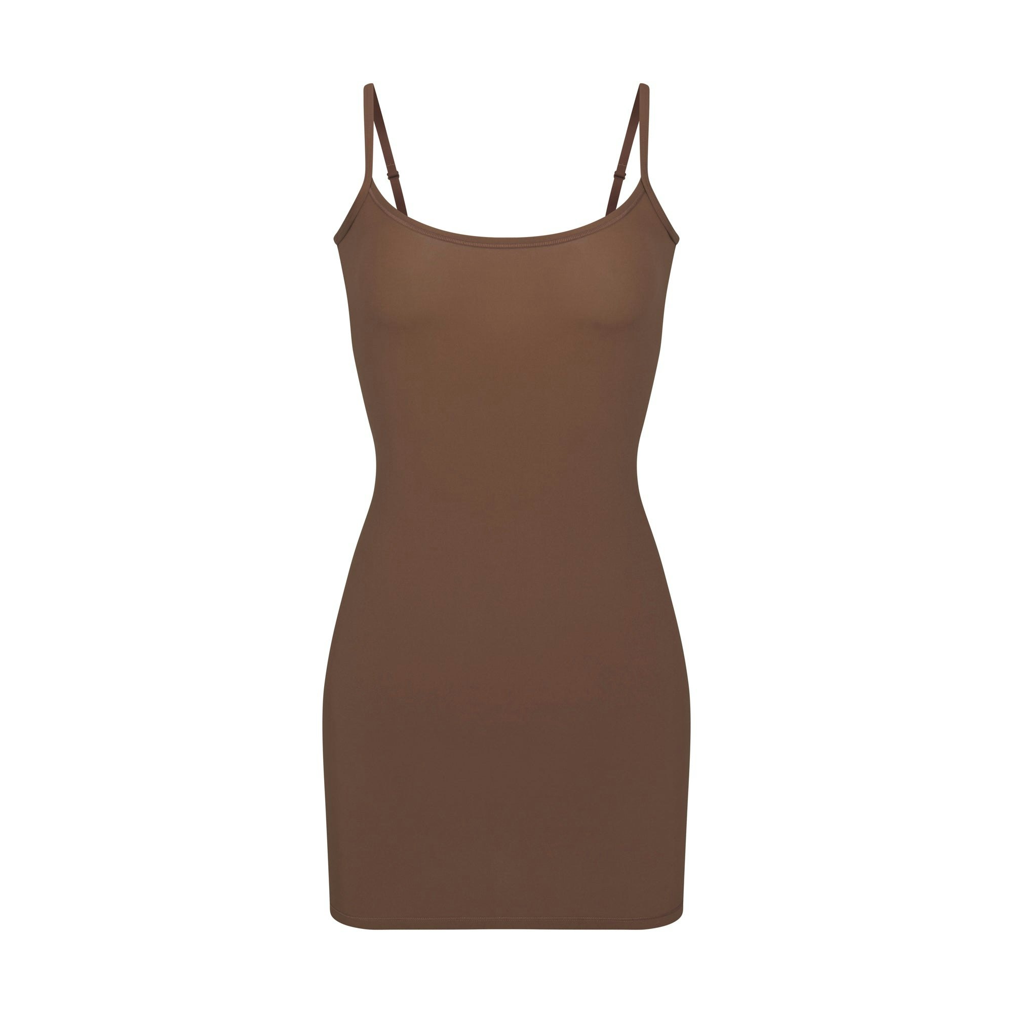 FITS EVERYBODY SLIP DRESS | JASPER LAYS FLAT ON A WHITE BACKGROUND | FLT