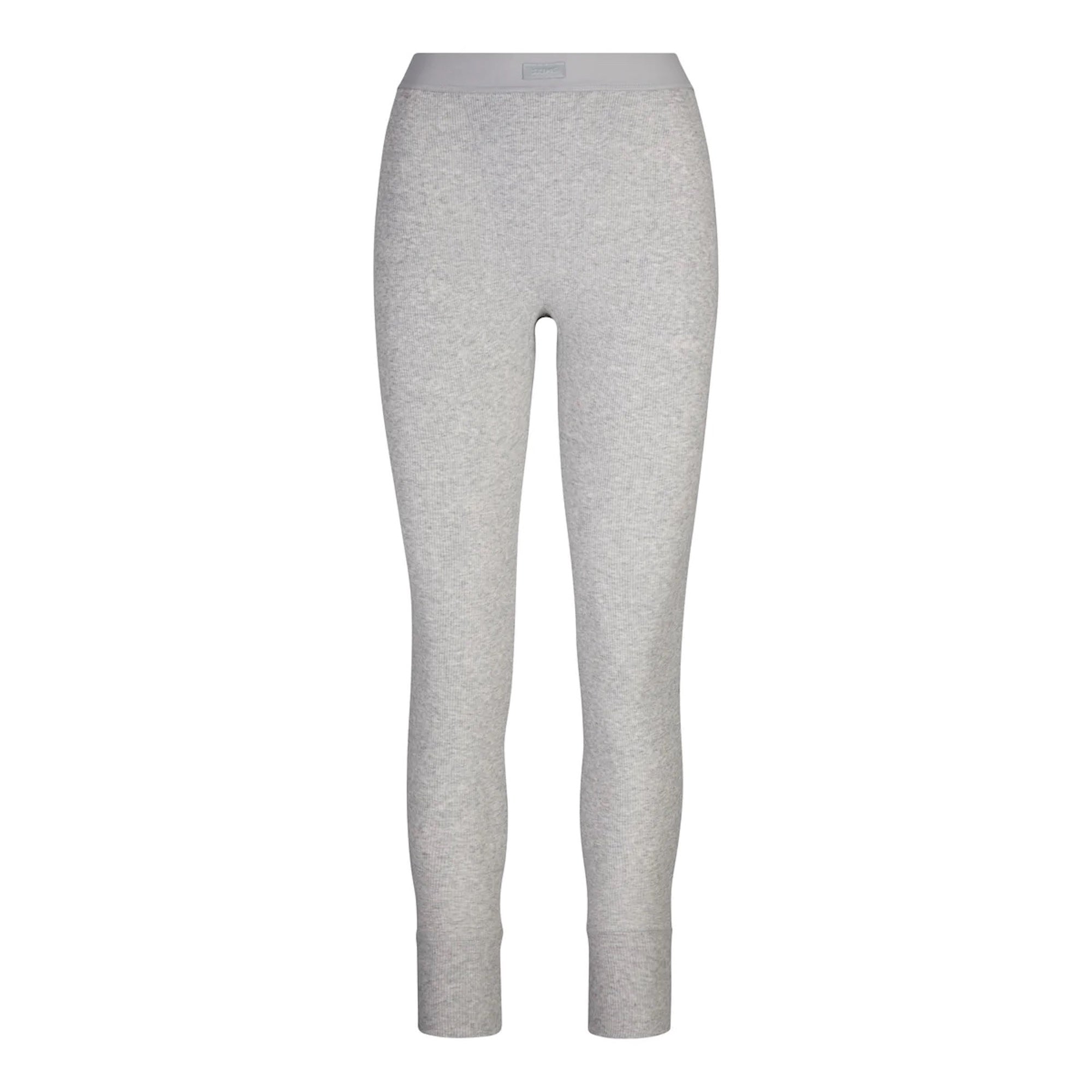 Gray ribbed leggings outlet