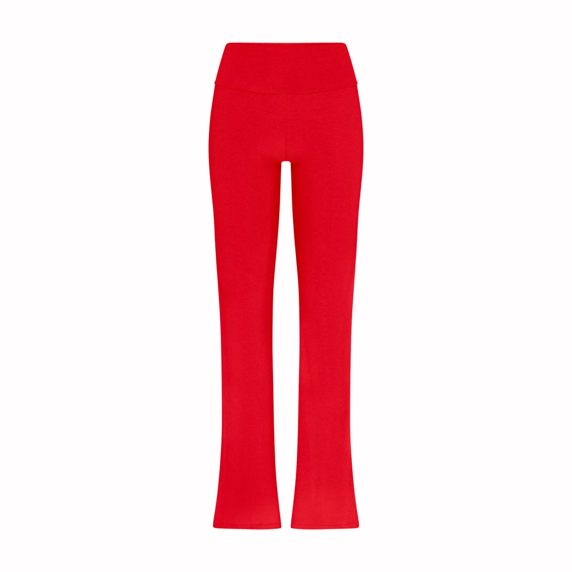 SOFT LOUNGE FOLDOVER PANT | CHERRY FLAT ON A WHITE BACKGROUND | FLT
