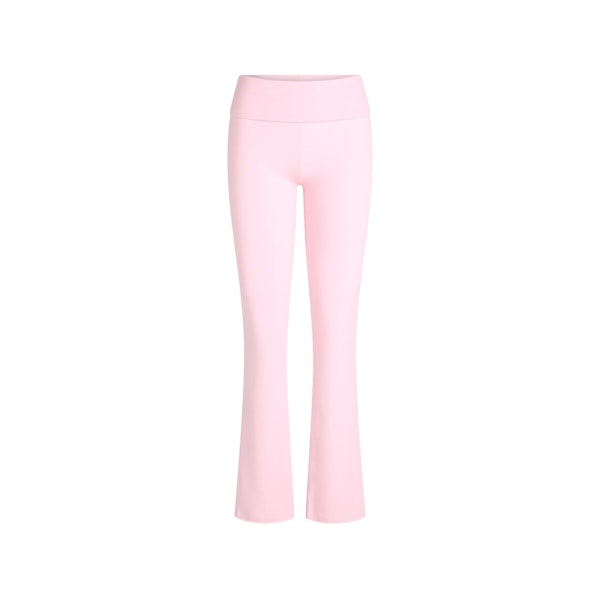 COTTON JERSEY FOLDOVER PANT | HALITE FLAT ON A WHITE BACKGROUND @ | FLT