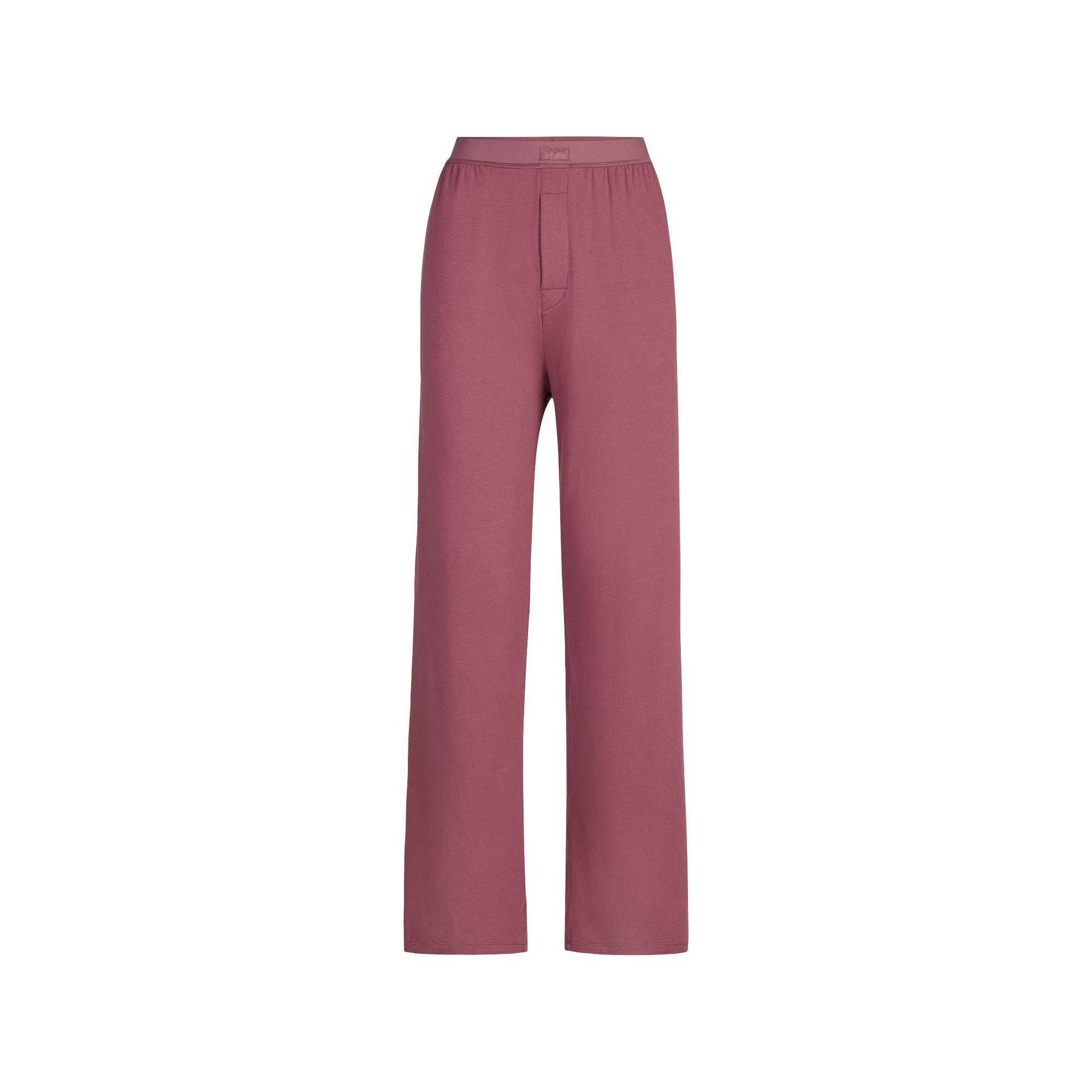 BOYFRIEND LOOSE PANT | BEET FLAT ON A WHITE BACKGROUND | FLT