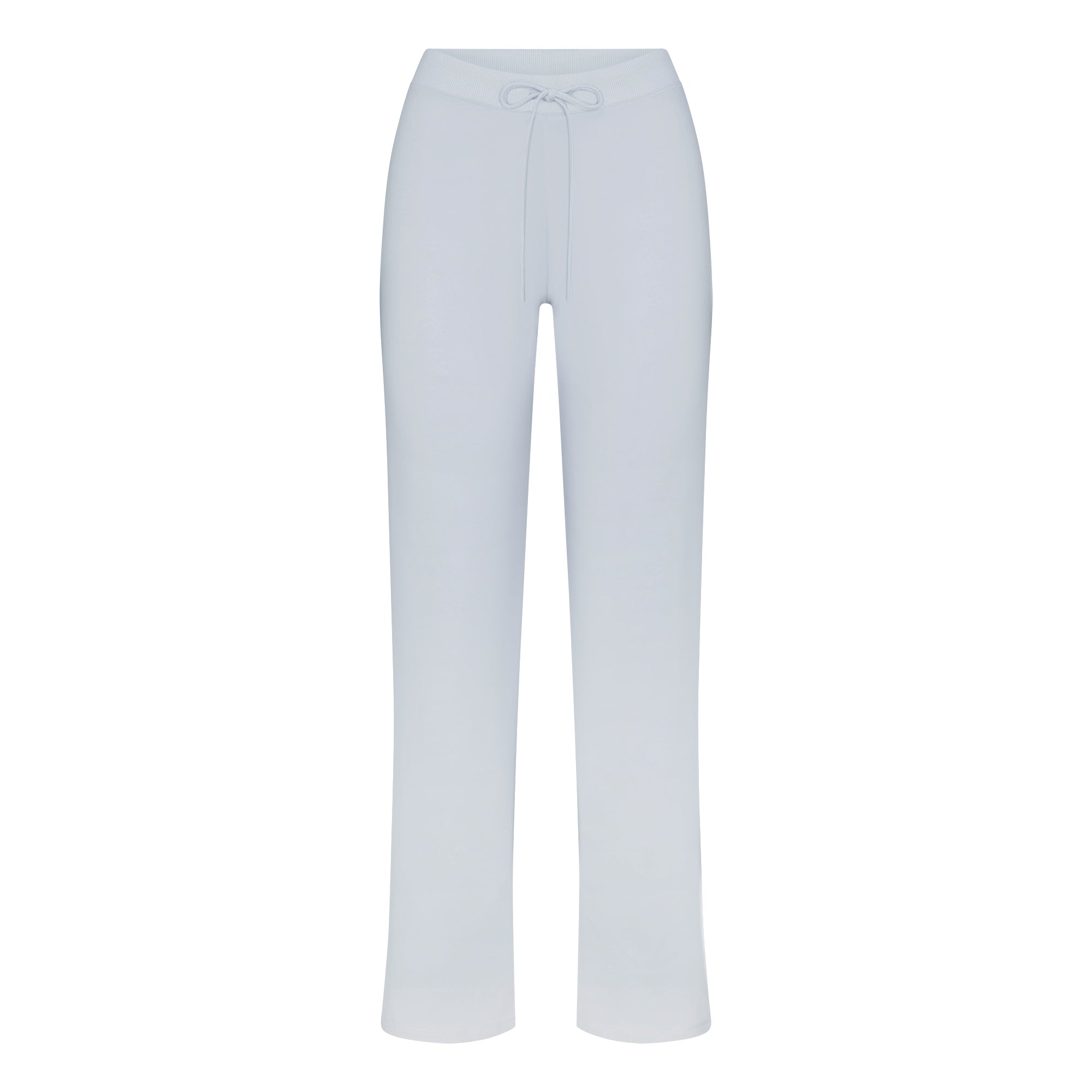 COTTON JERSEY STRAIGHT LEG PANT | ZEN BLUE