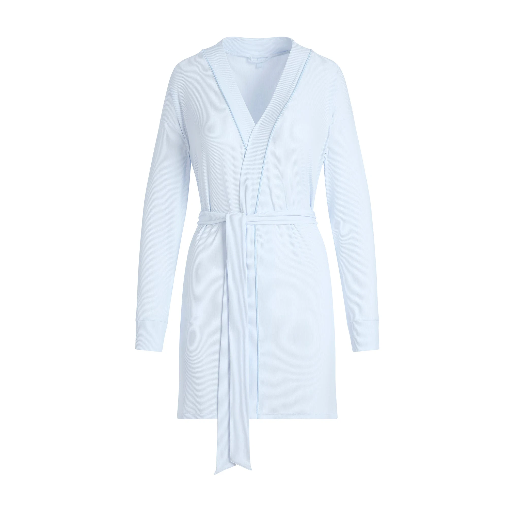 SOFT LOUNGE ROBE | BLUE QUARTZ ADDITIONAL FABRIC DETAILS | FLT