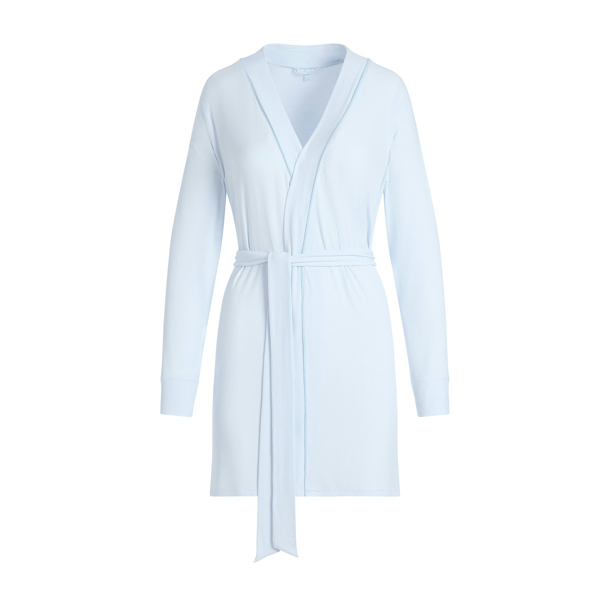 SOFT LOUNGE ROBE | BLUE QUARTZ ADDITIONAL FABRIC DETAILS | FLT