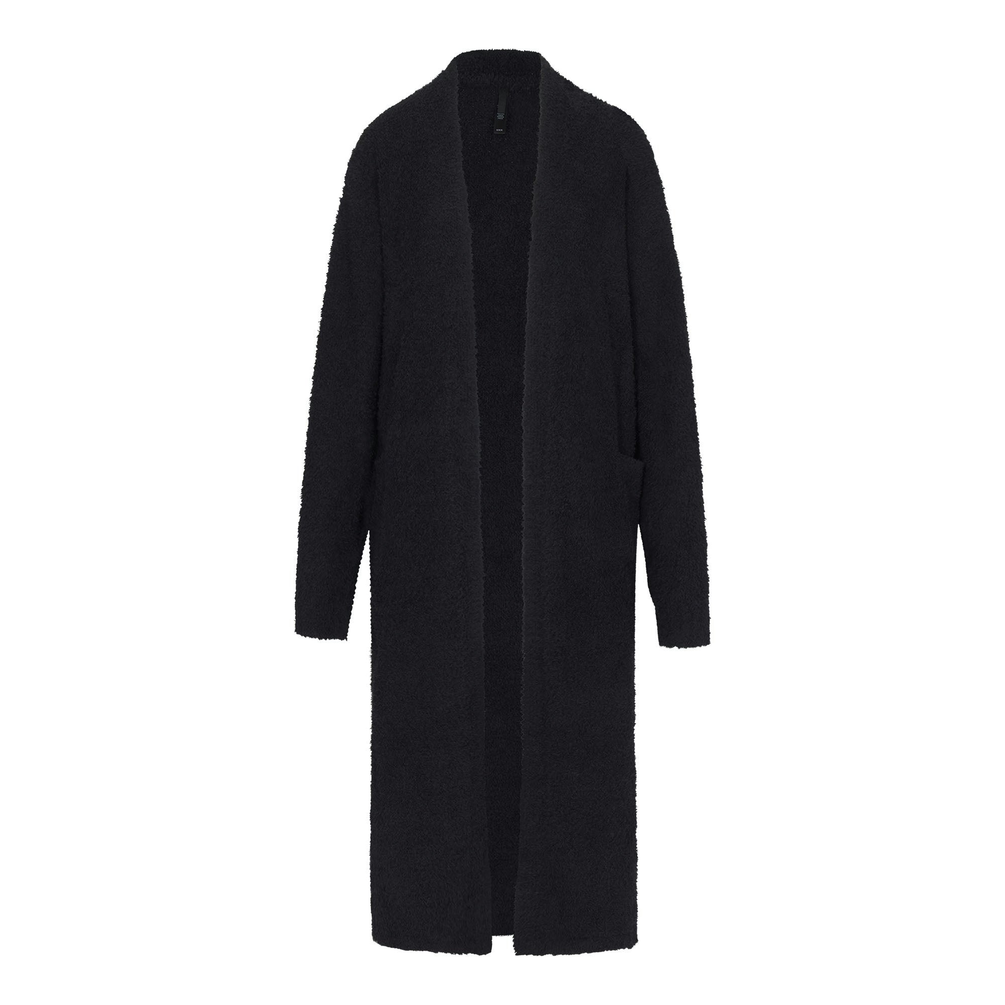 COZY KNIT UNISEX ROBE | ONYX ALTERNATE IMAGERY