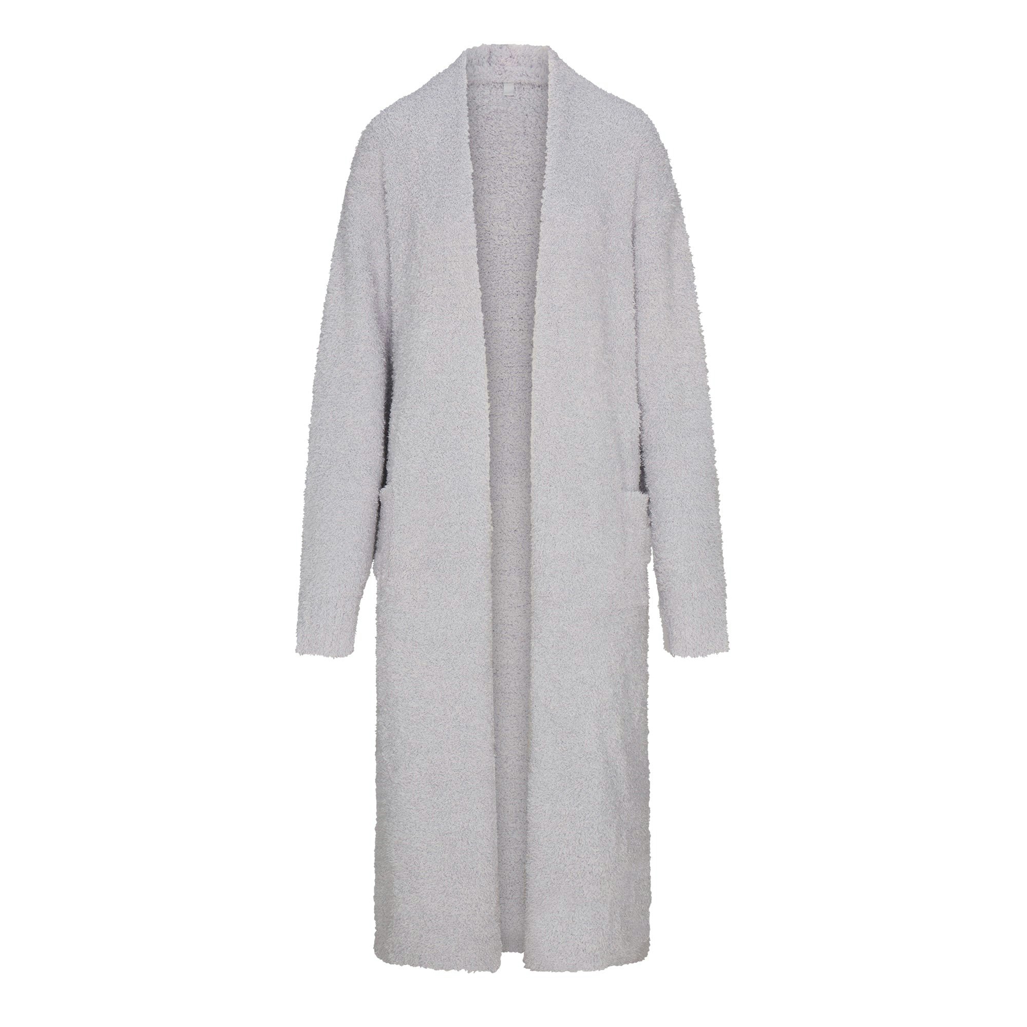COZY KNIT UNISEX ROBE | ZEN BLUE FLAT ON A WHITE BACKGROUND | FLT