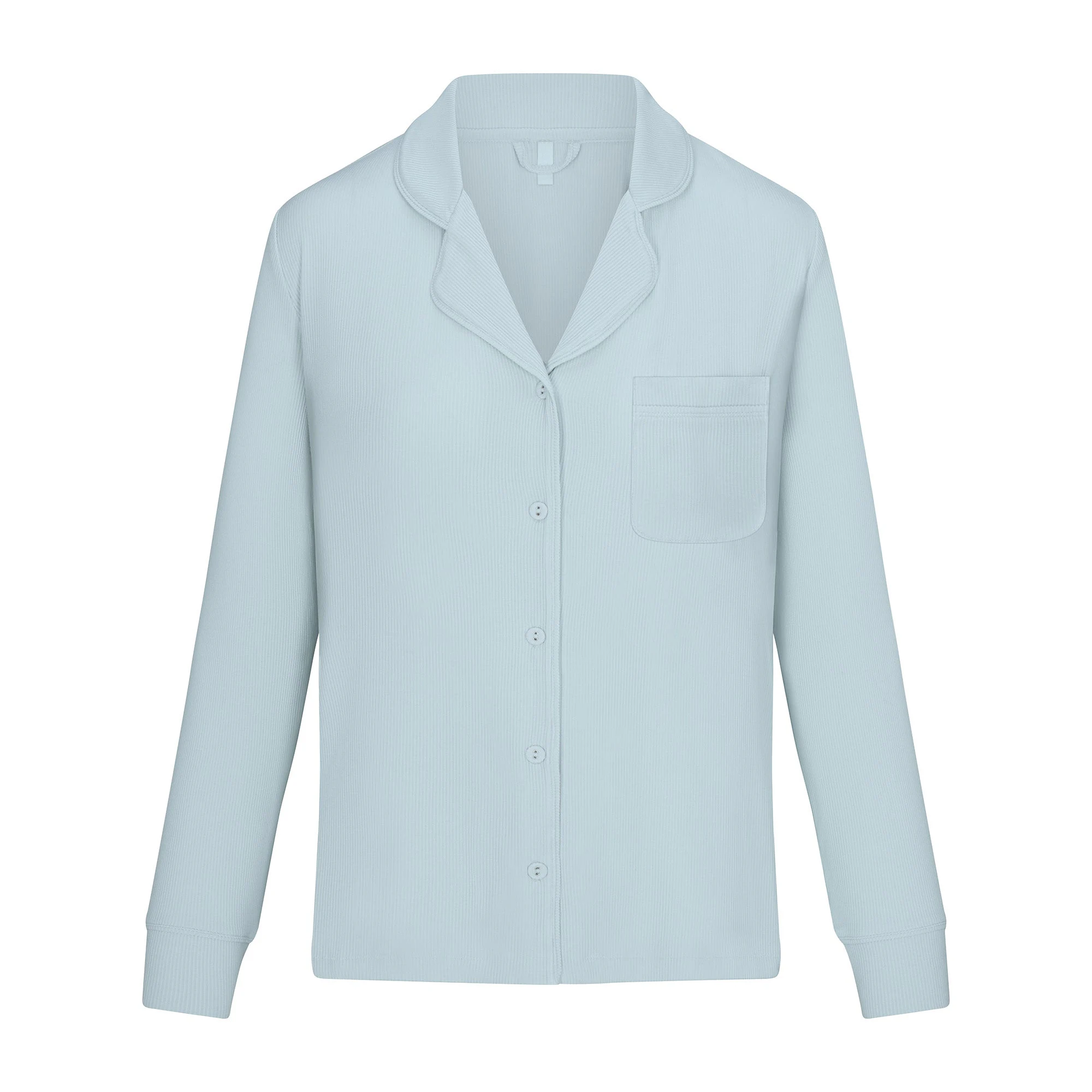 SOFT LOUNGE SLEEP SET | FROST ON A MODEL FRONT VIEW