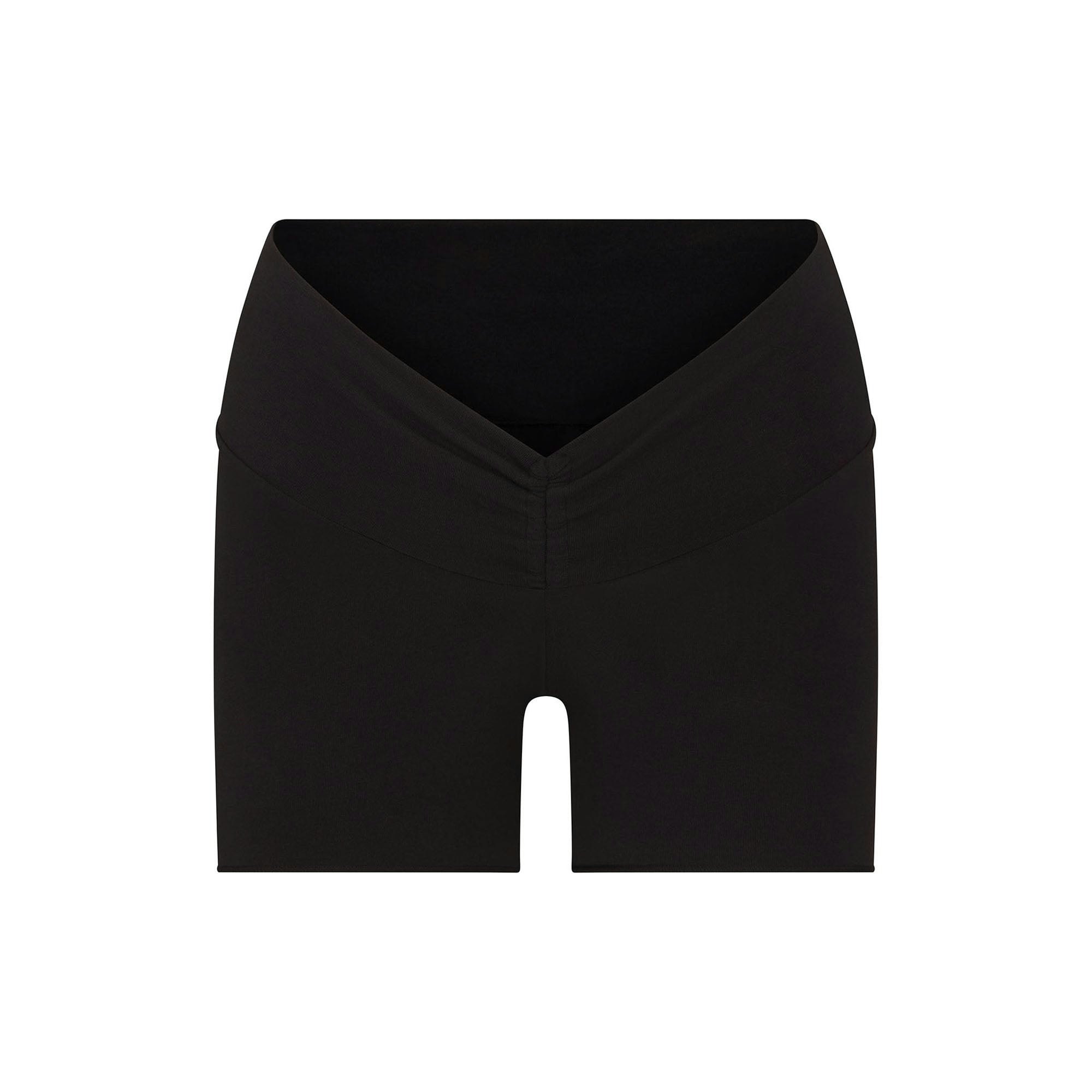 COTTON TWIST SHORT | SOOT (SHORTS, BOTTOMS)FLAT ON A WHITE BACKGROUND | FLT