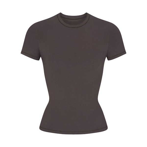 COTTON JERSEY T-SHIRT | IRON FLAT ON A WHITE BACKGROUND | FLT