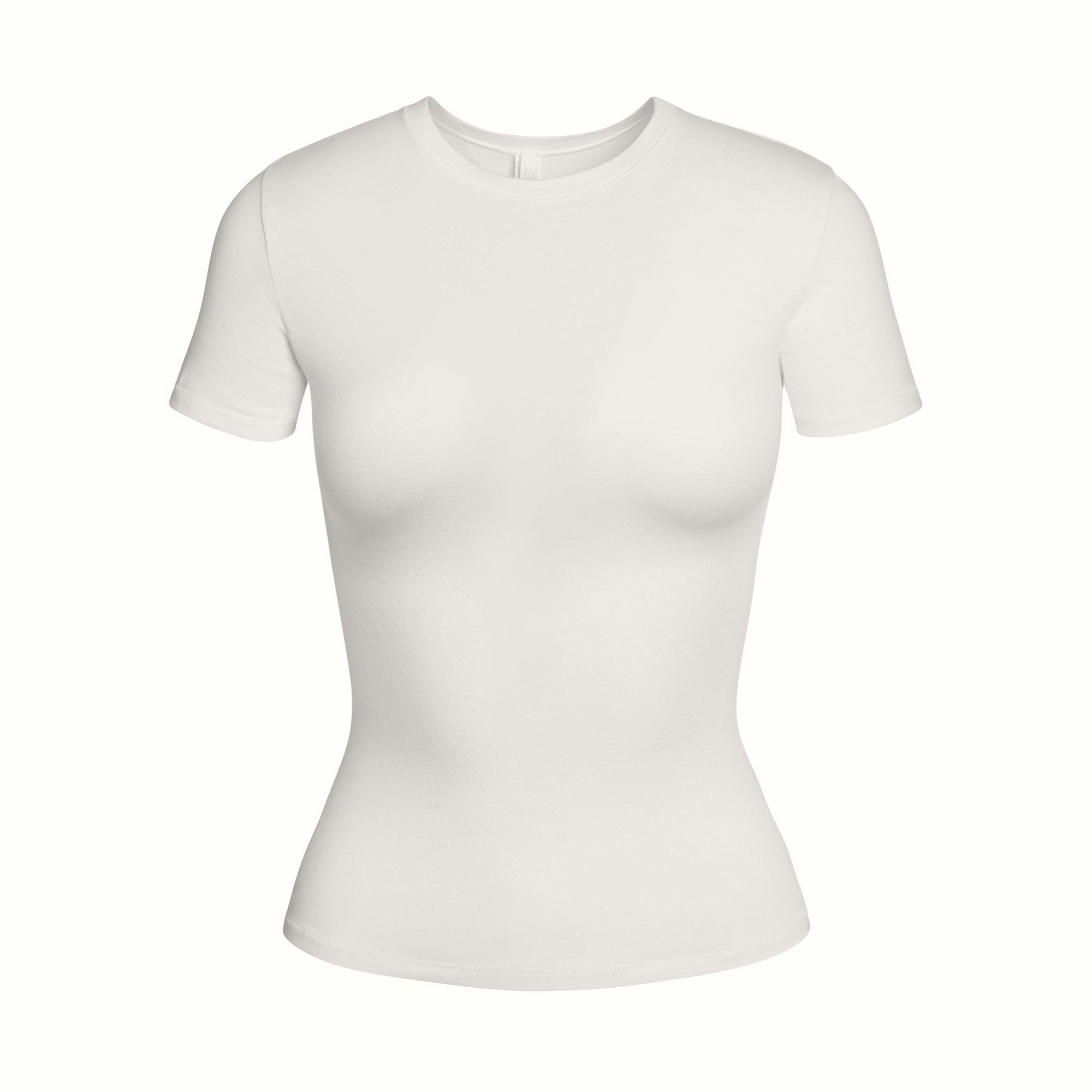 COTTON JERSEY T-SHIRT | MARBLE FLAT ON A WHITE BACKGROUND | FLT