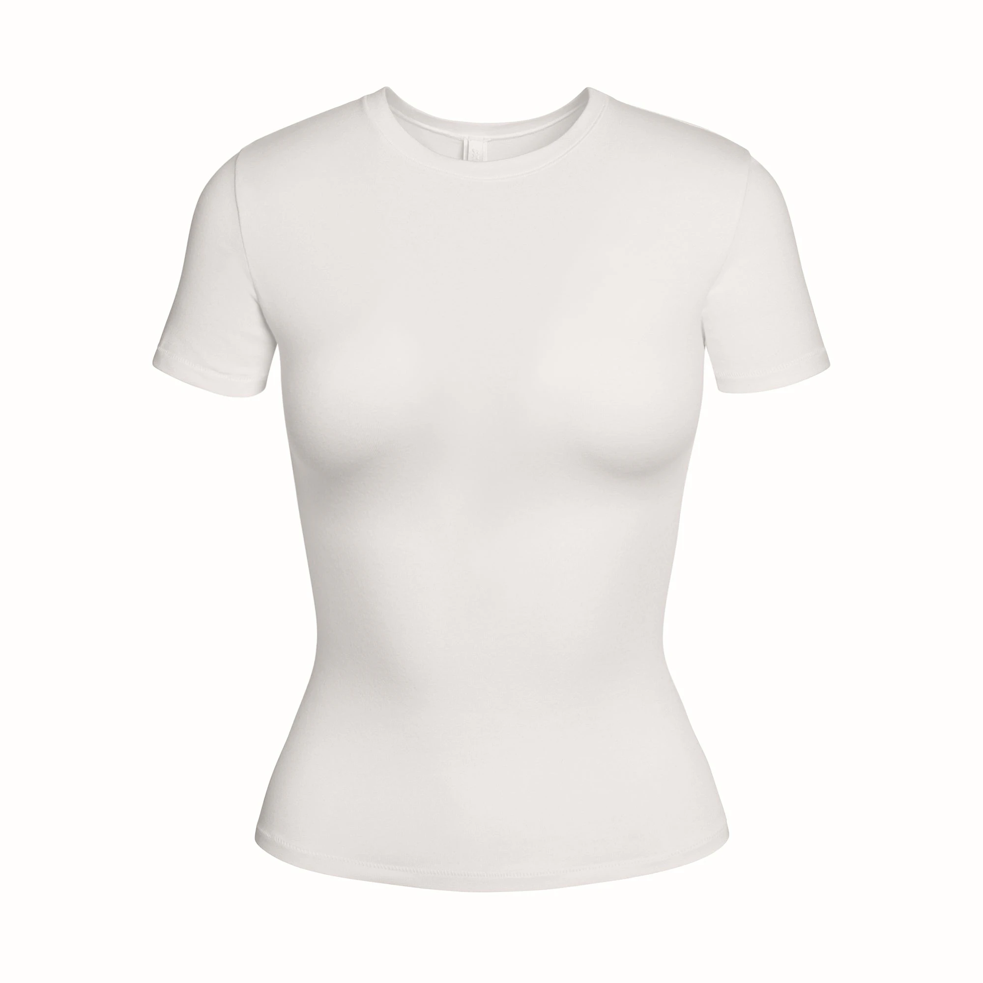 COTTON JERSEY T-SHIRT | MARBLE FLAT ON A WHITE BACKGROUND | FLT