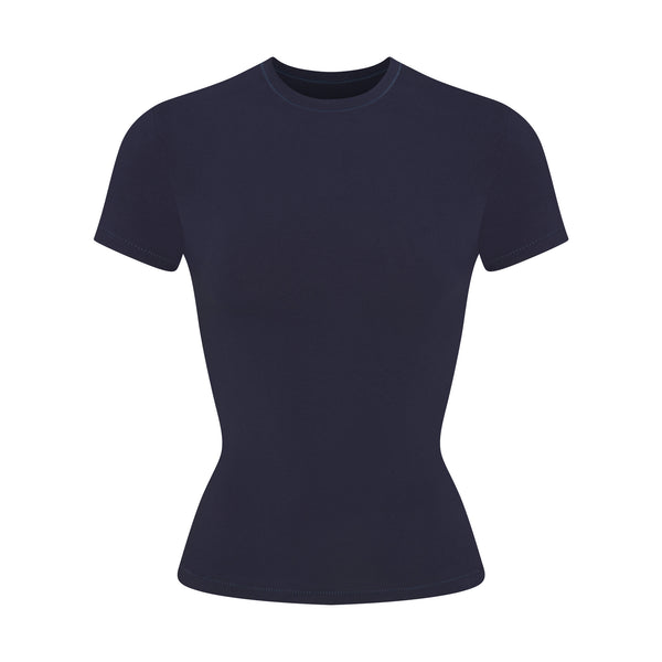 skims Tシャツ SKIMS COTTON MENS CLASSIC T-SHIRT | ONYX | SKIMS