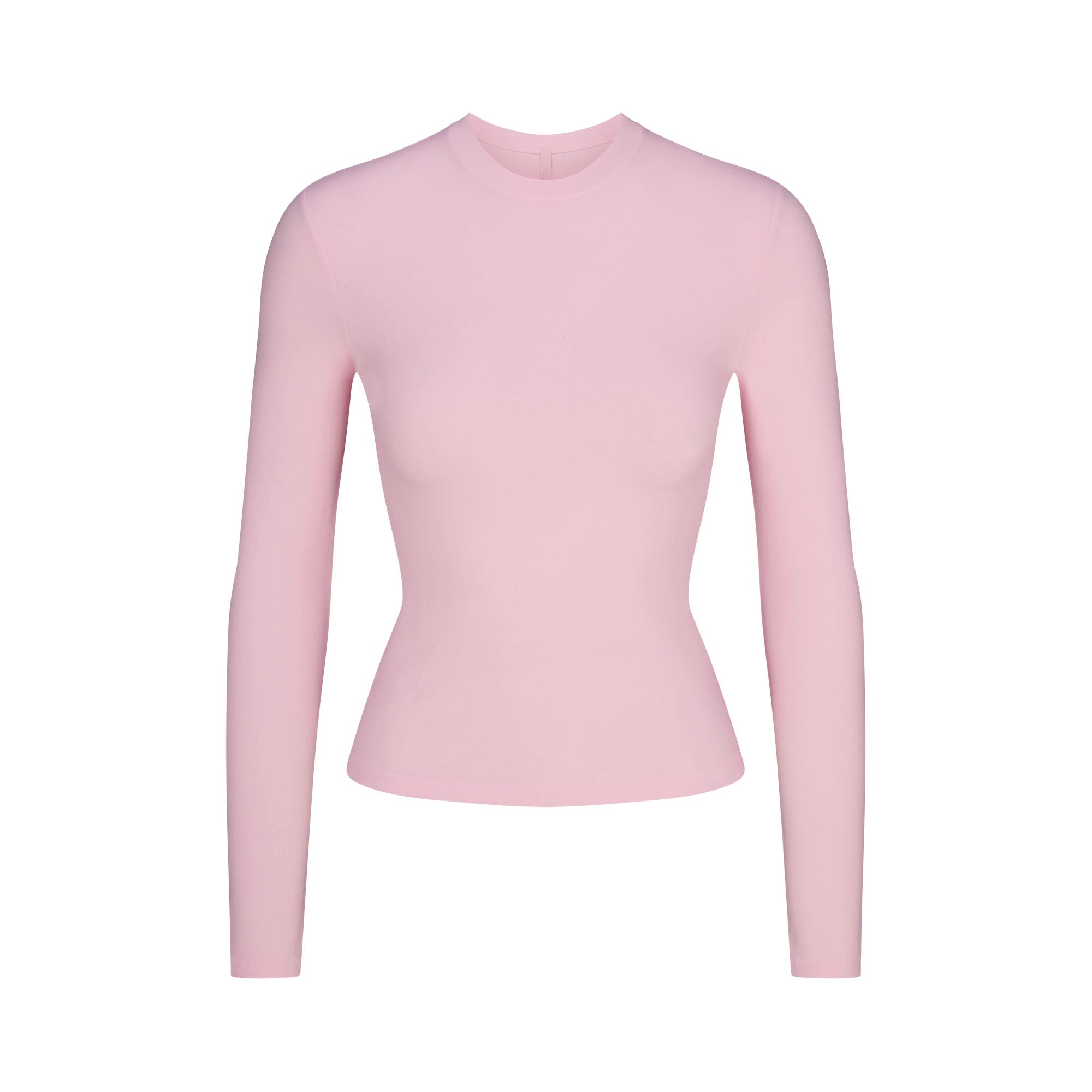 トップス SKIMS COTTON RIB T-SHIRT Cherry Blossom COTTON RIB T-SHIRT | CHERRY BLOSSOM | SKIMS