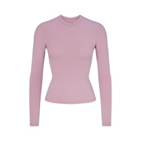 COTTON JERSEY LONG SLEEVE T-SHIRT