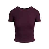 COTTON RIB T-SHIRT
