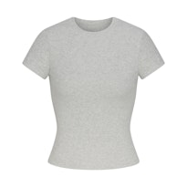 COTTON RIB T-SHIRT