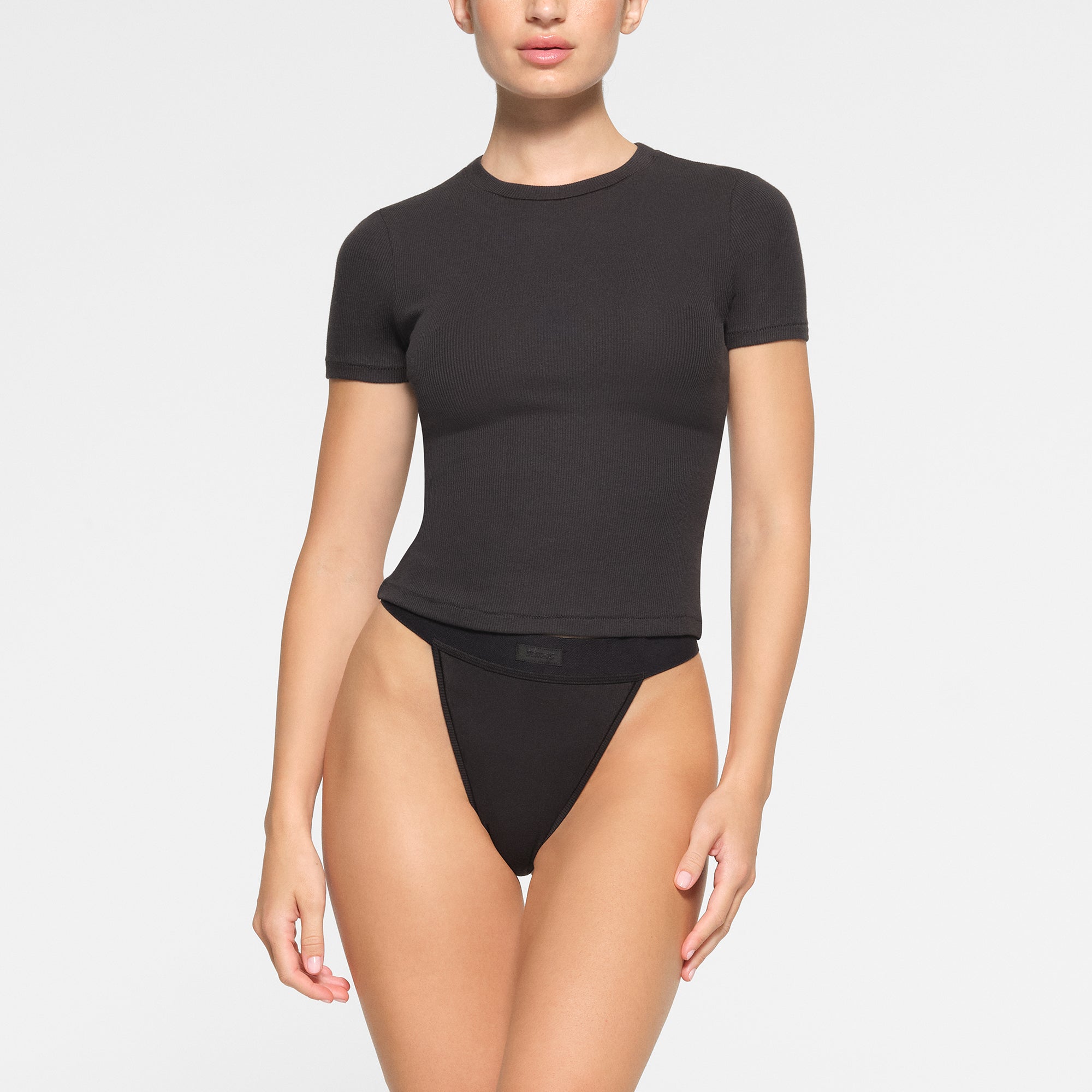 RELAXED TEES SHRUNKEN T-SHIRT | ONYX