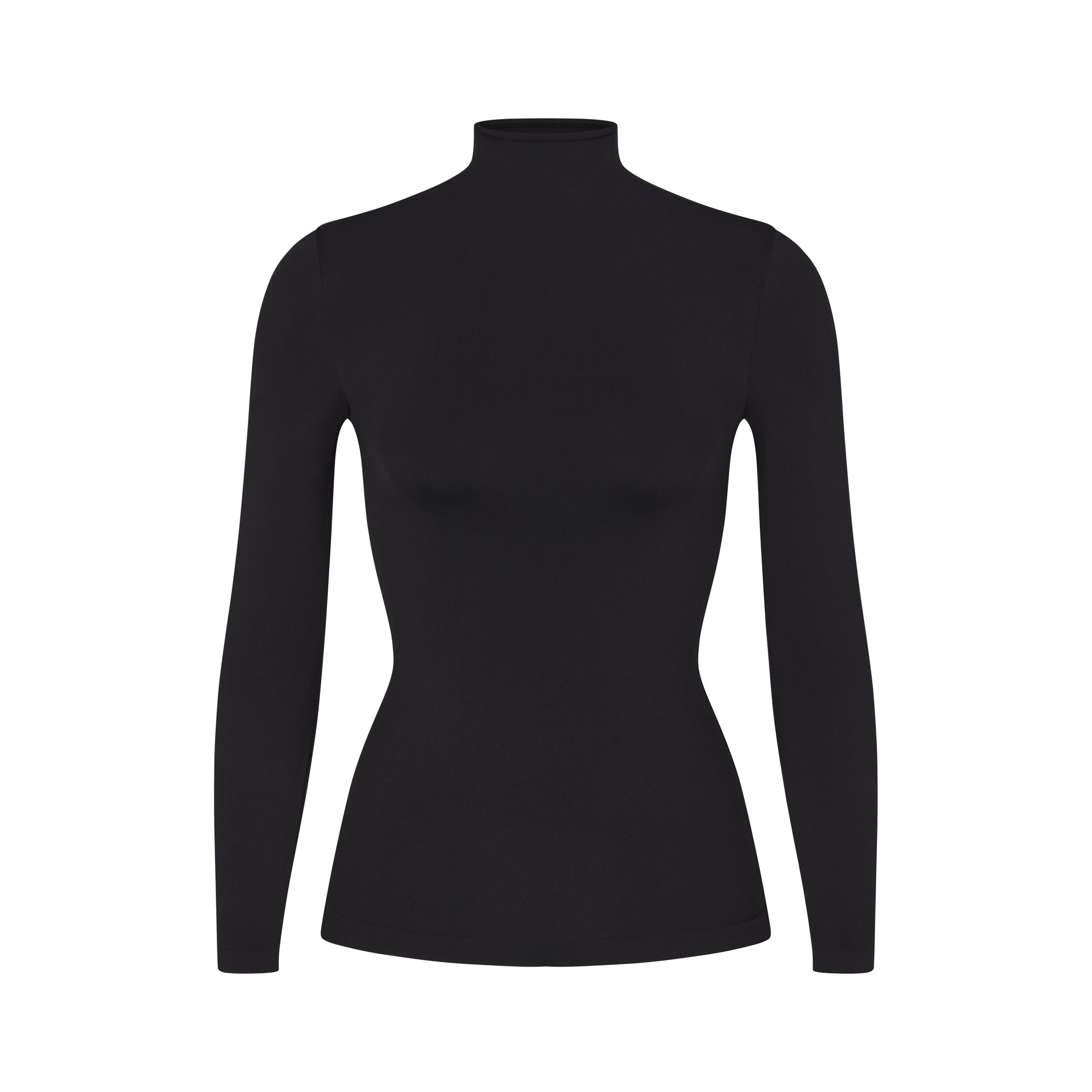 Turtleneck long sleeve black discount