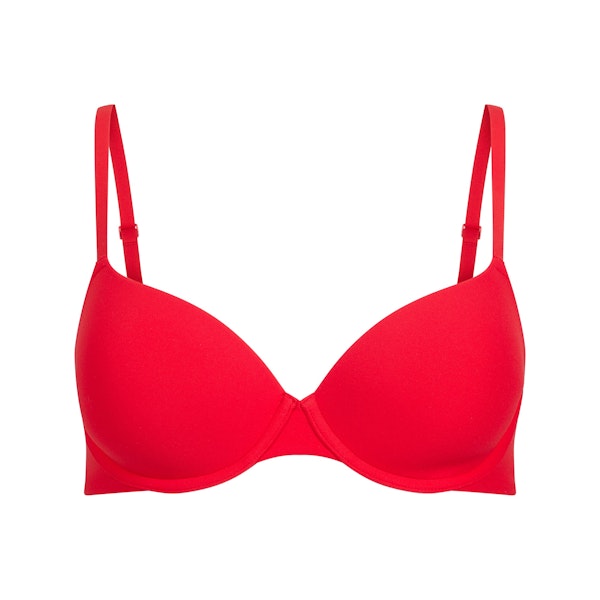 FITS EVERYBODY T-SHIRT BRA | CHERRY FLAT ON A WHITE BACKGROUND | FLT
