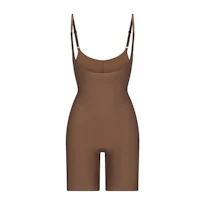 BUTT ENHANCING OPEN BUST PADDED BODYSUIT
