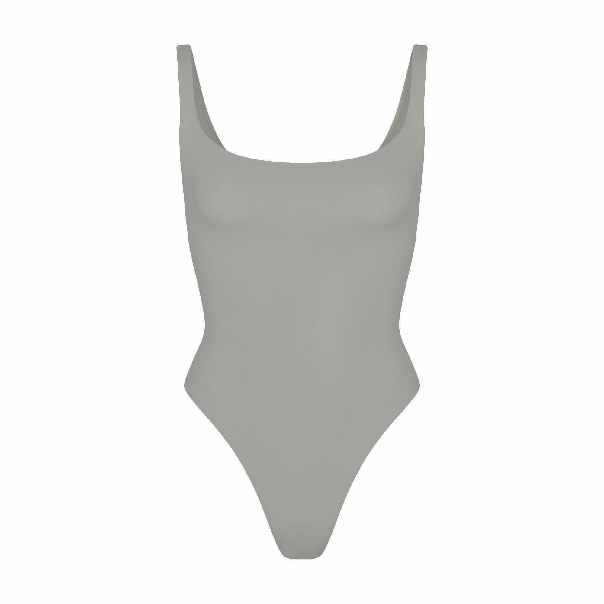 SEAMLESS SCULPT BRIEF BODYSUIT | CLAY